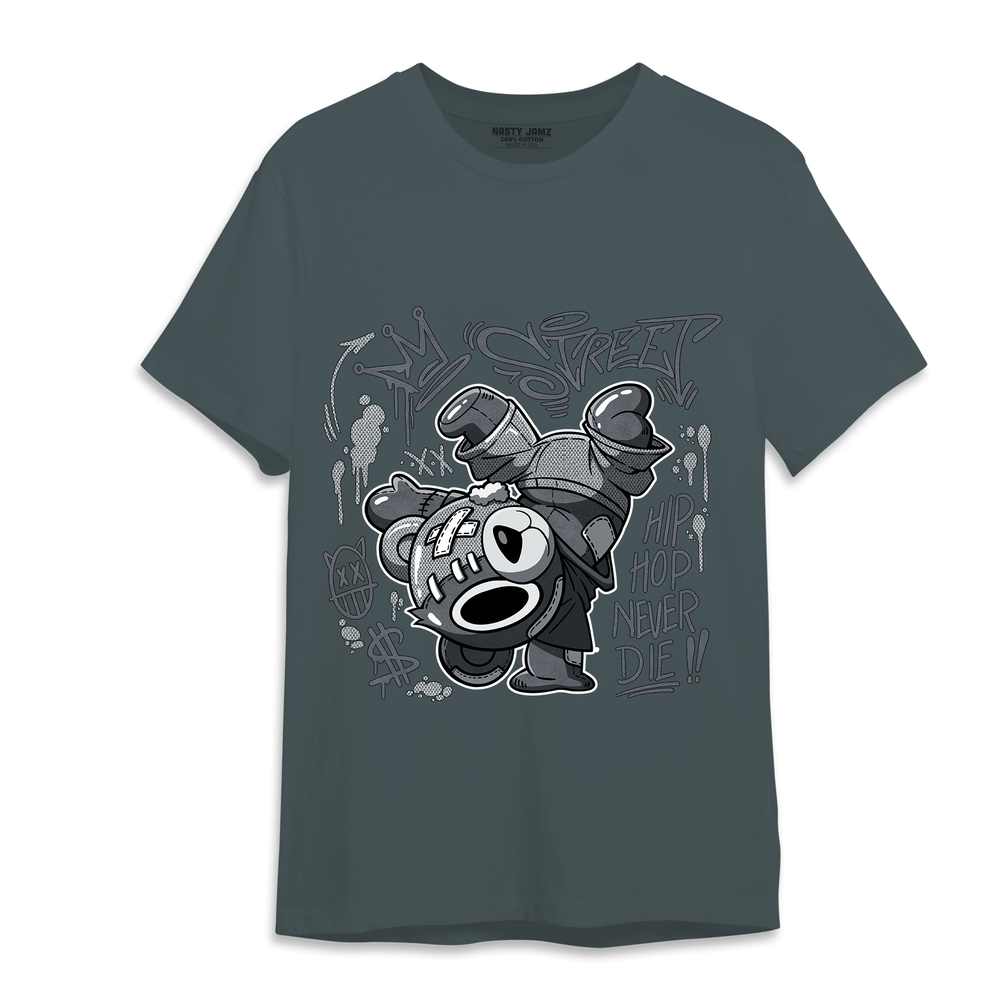 Air Max 90 Iron Grey T Shirt Match Hiphop Ber - NastyJamz