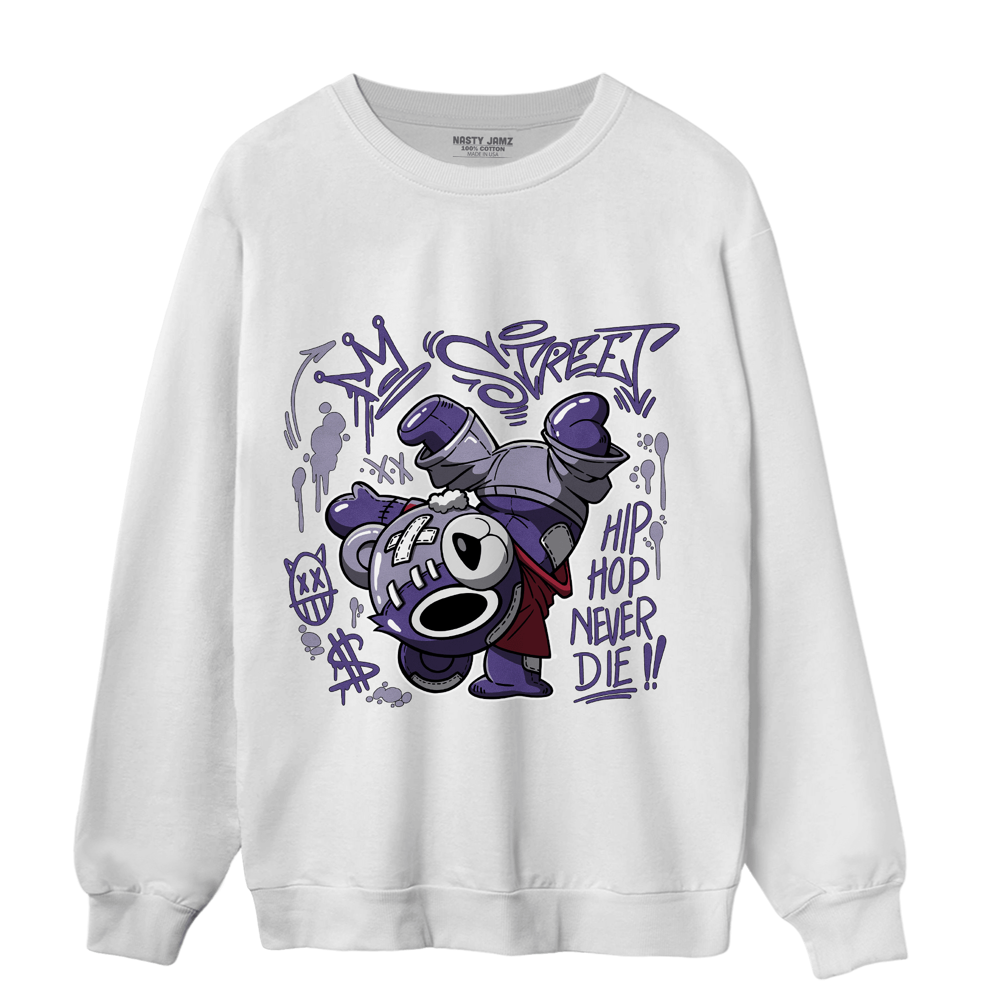 Dunk Low Plum Sweatshirt Match Hiphop Ber - NastyJamz