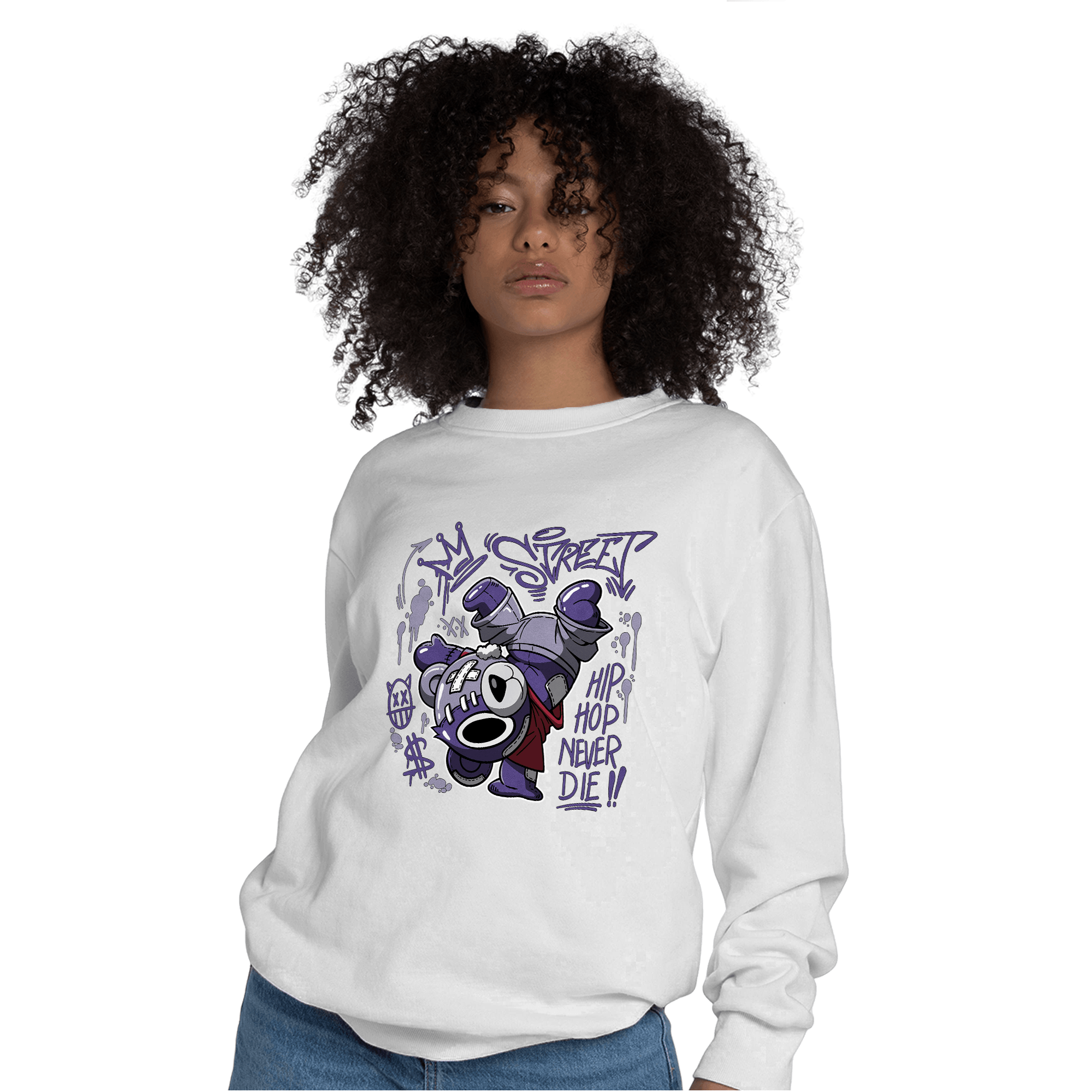 Dunk Low Plum Sweatshirt Match Hiphop Ber - NastyJamz