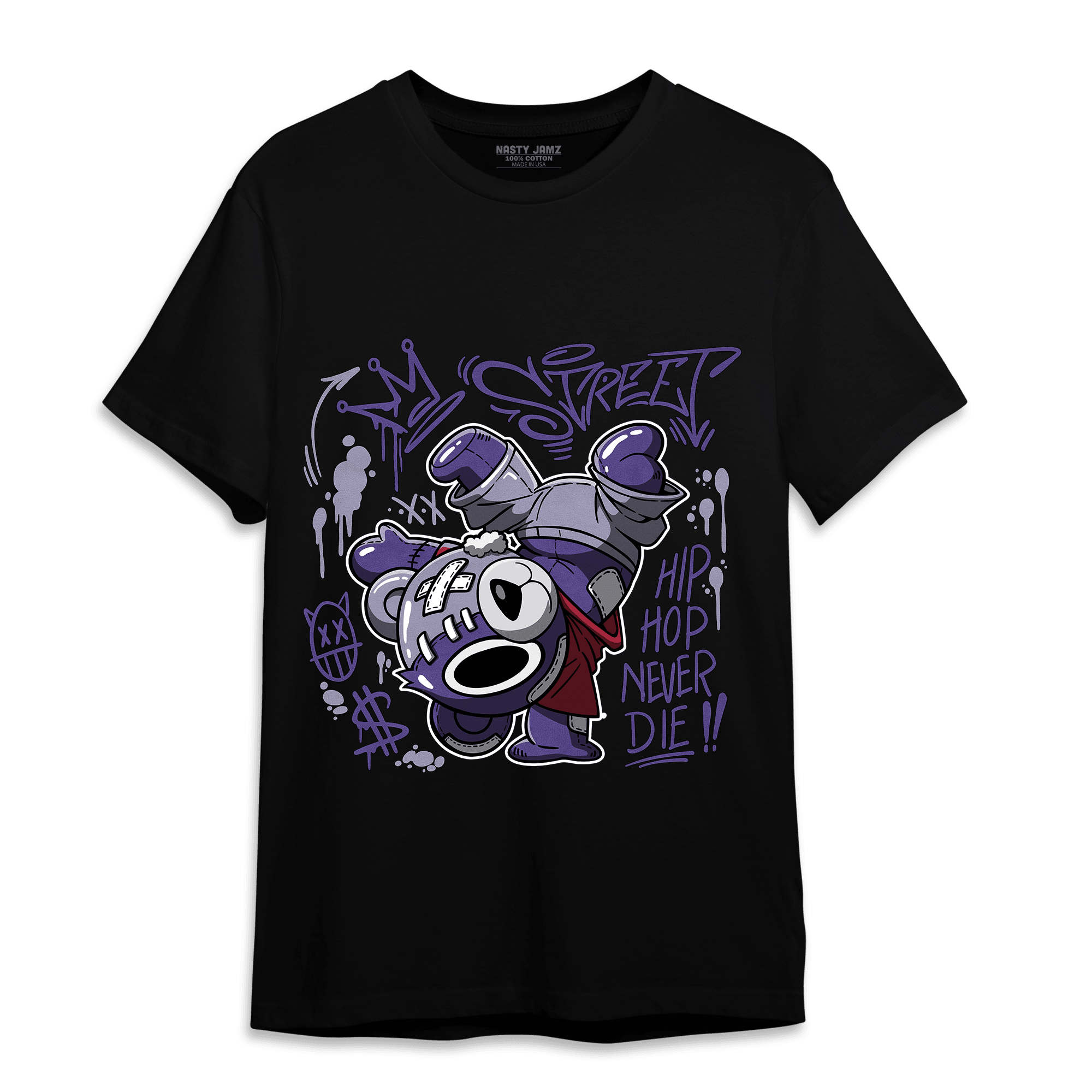 Dunk Low Plum T Shirt Match Hiphop Ber - NastyJamz