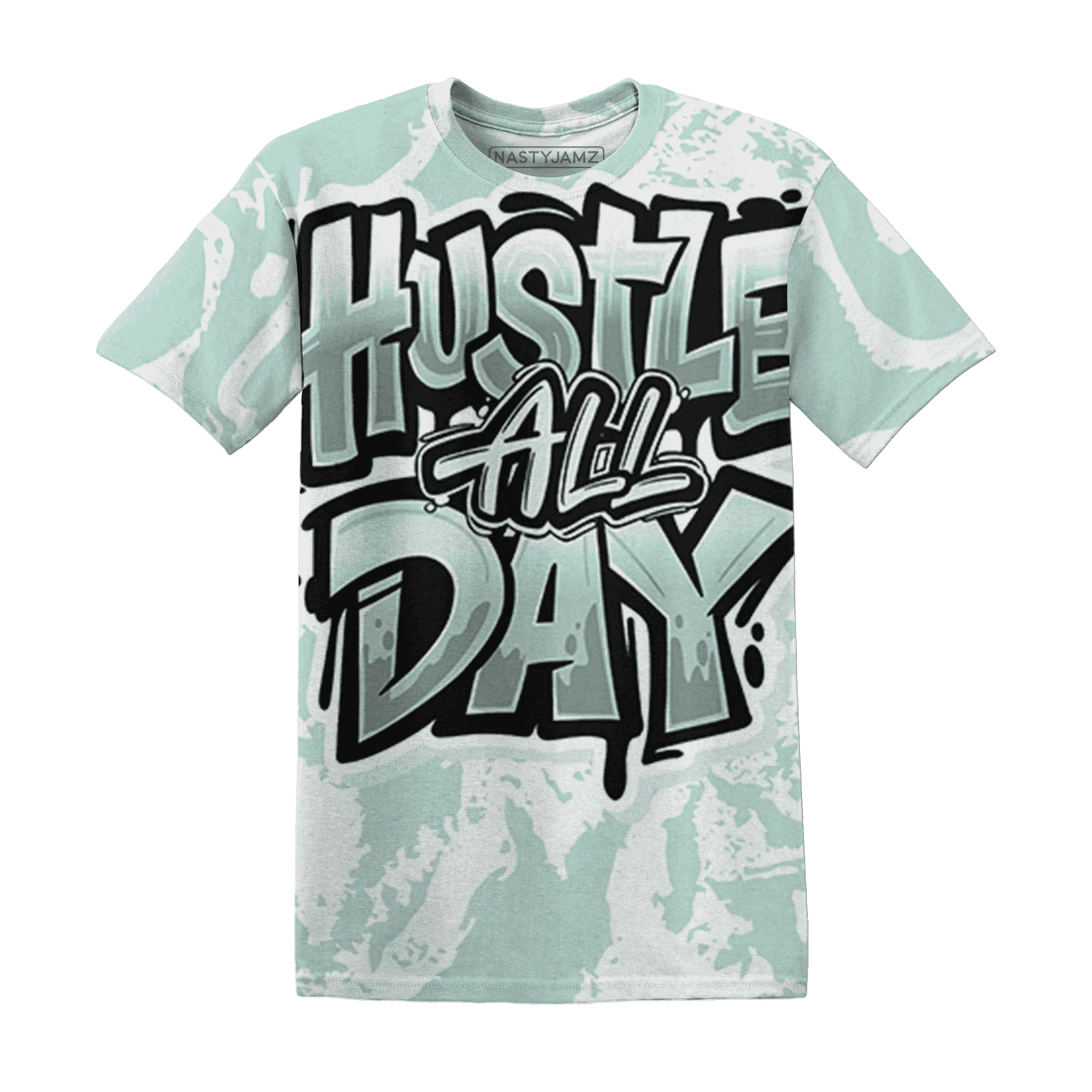 AF-1-Low-Jade-Ice-White-T-Shirt-Match-Hustle-All-Day-3D