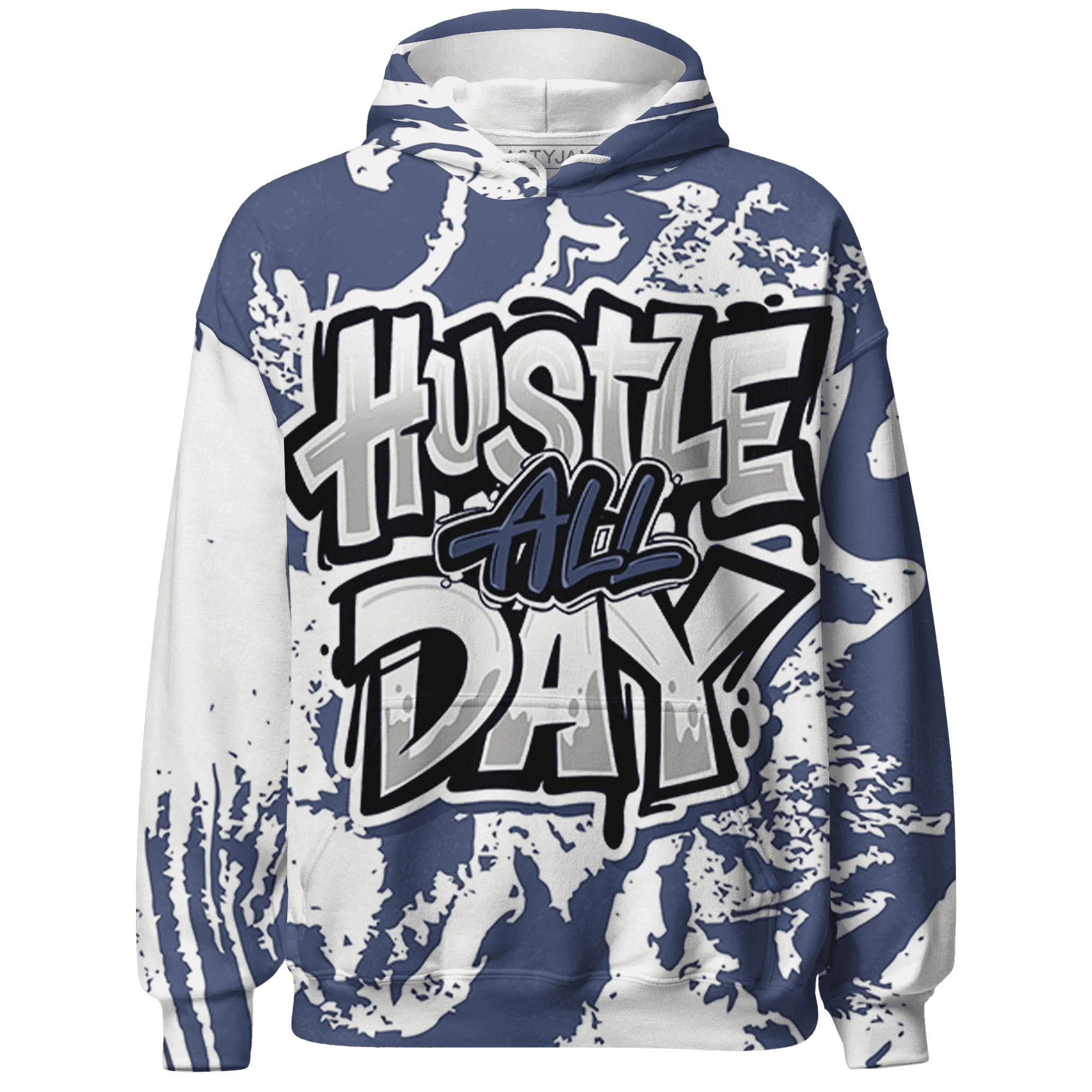 Low-Diffused-Blue-11s-Hoodie-Match-Hustle-All-Day-3D
