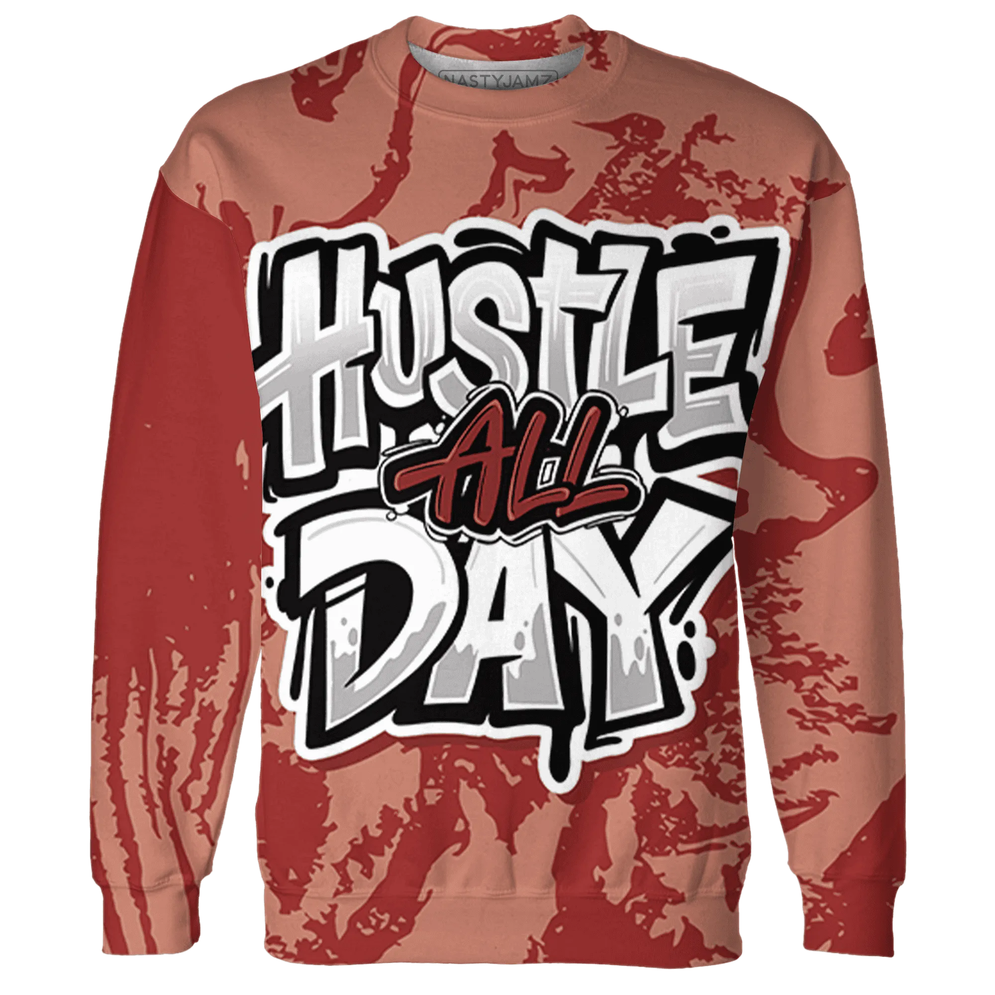 Dune-Red-13s-Sweatshirt-Match-Hustle-All-Day-3D