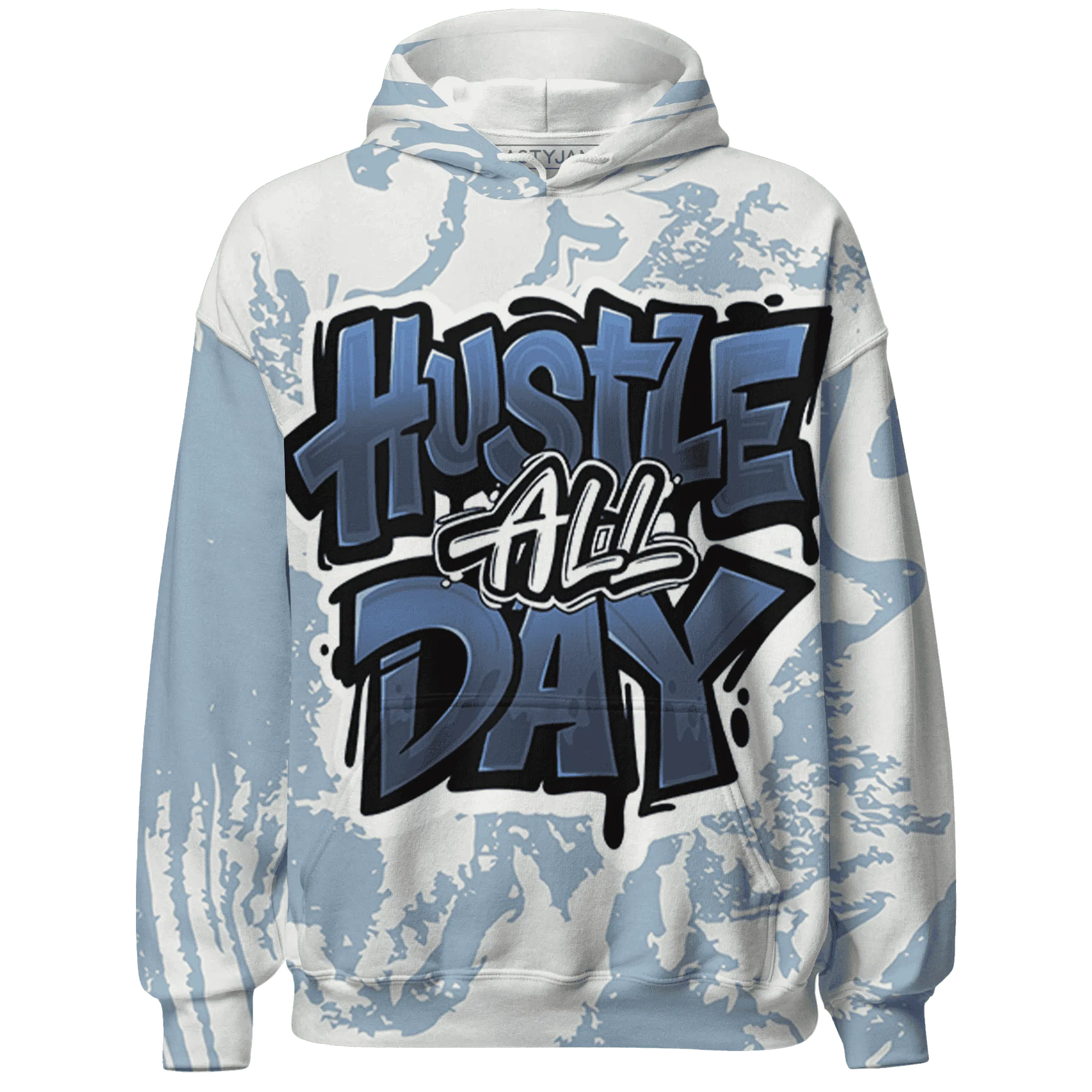 Mid-Diffused-Blue-Grey-1s-Hoodie-Match-Hustle-All-Day-3D