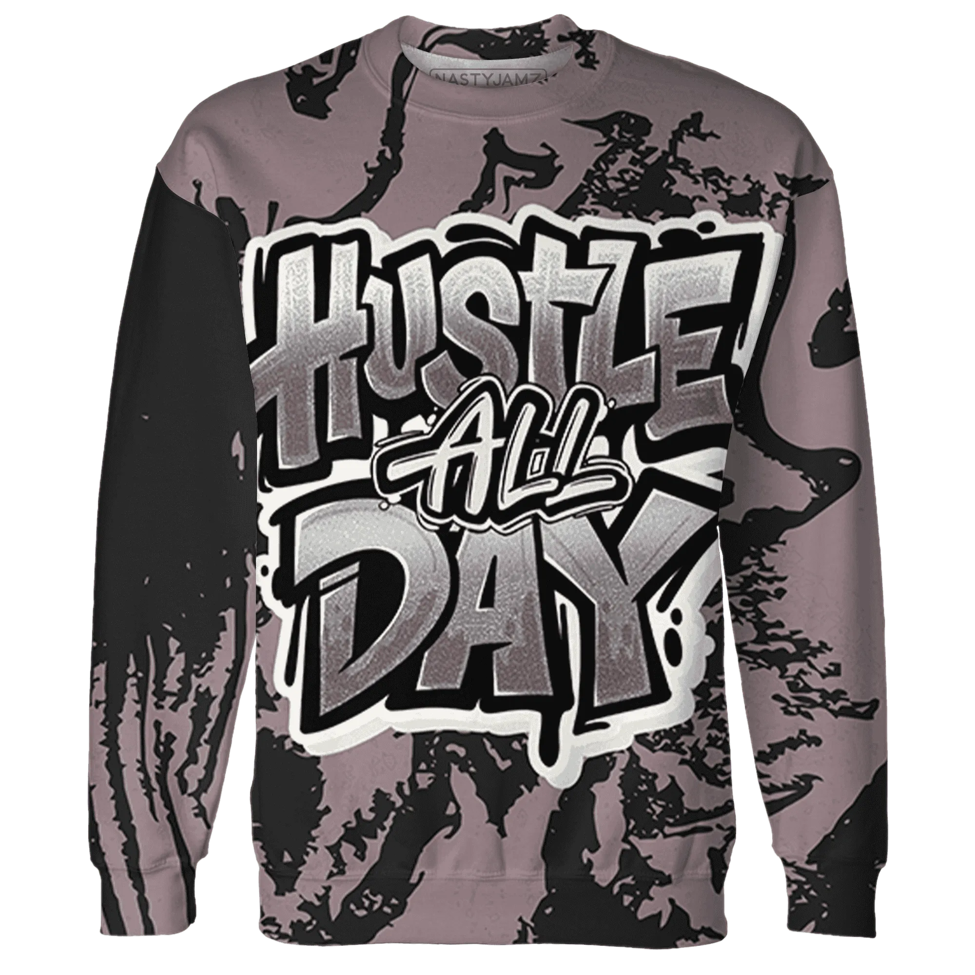Black-Violet-Ore-3s-Sweatshirt-Match-Hustle-All-Day-3D
