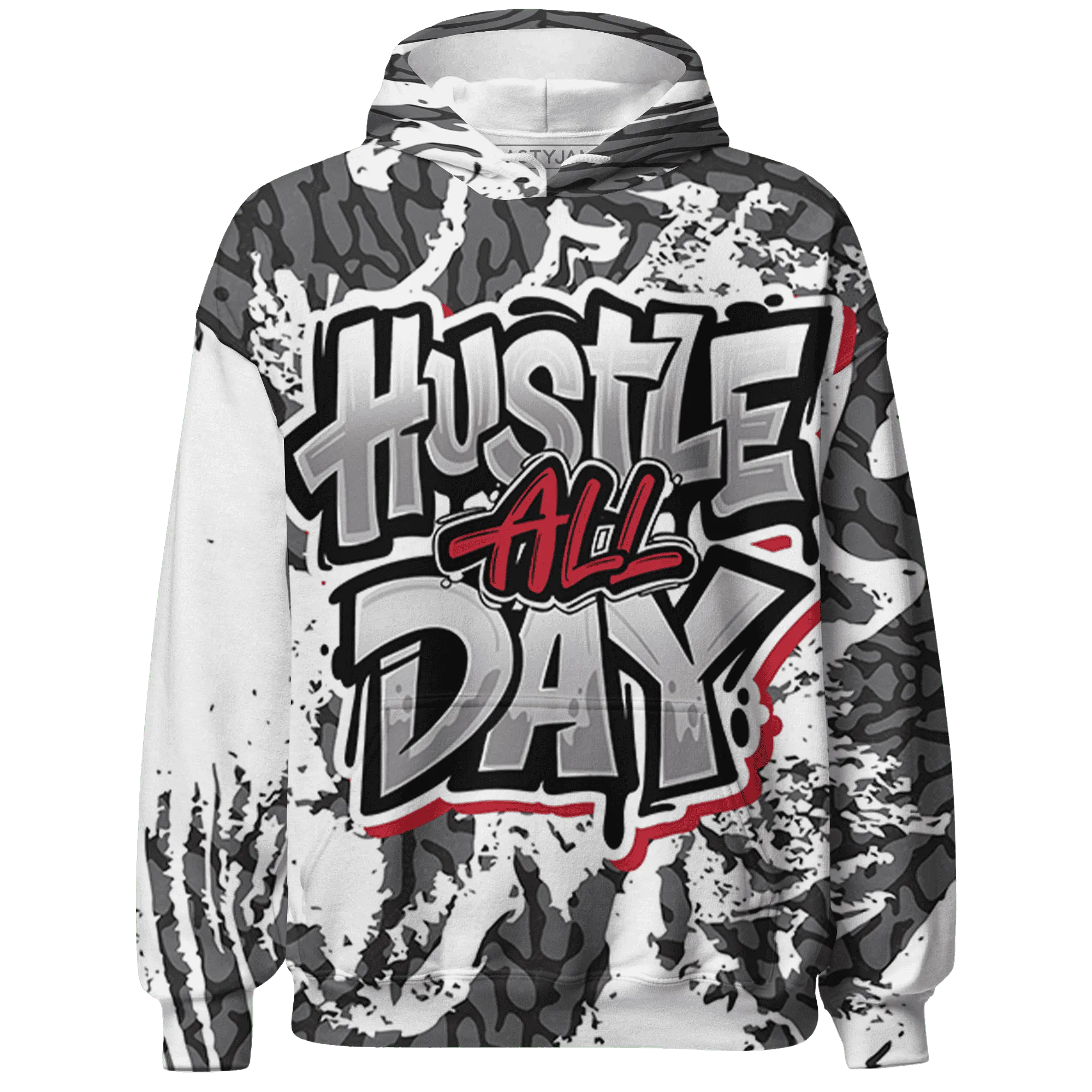 Cement-Grey-3s-Hoodie-Match-Hustle-All-Day-3D