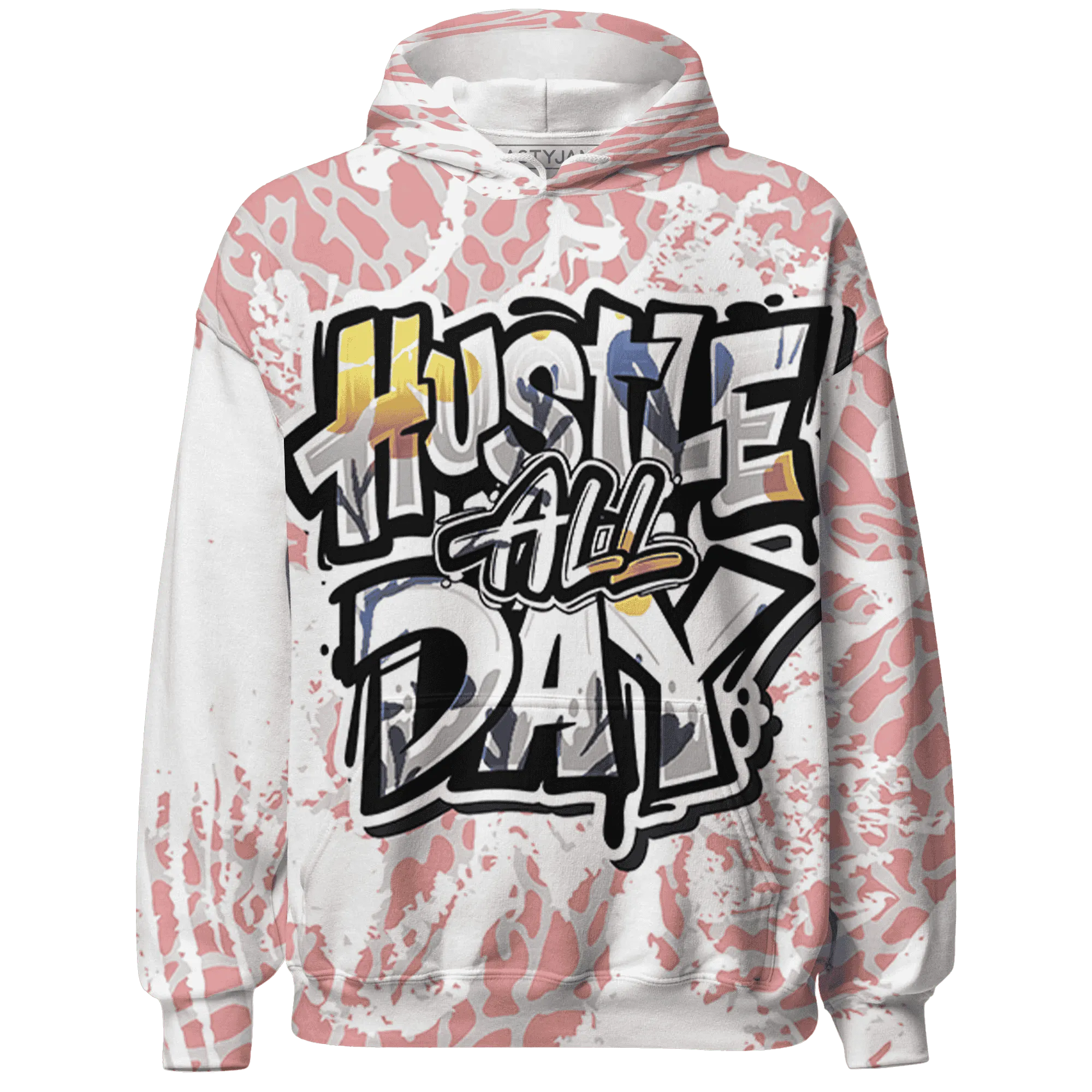 Red-Stardust-3s-Hoodie-Match-Hustle-All-Day-3D