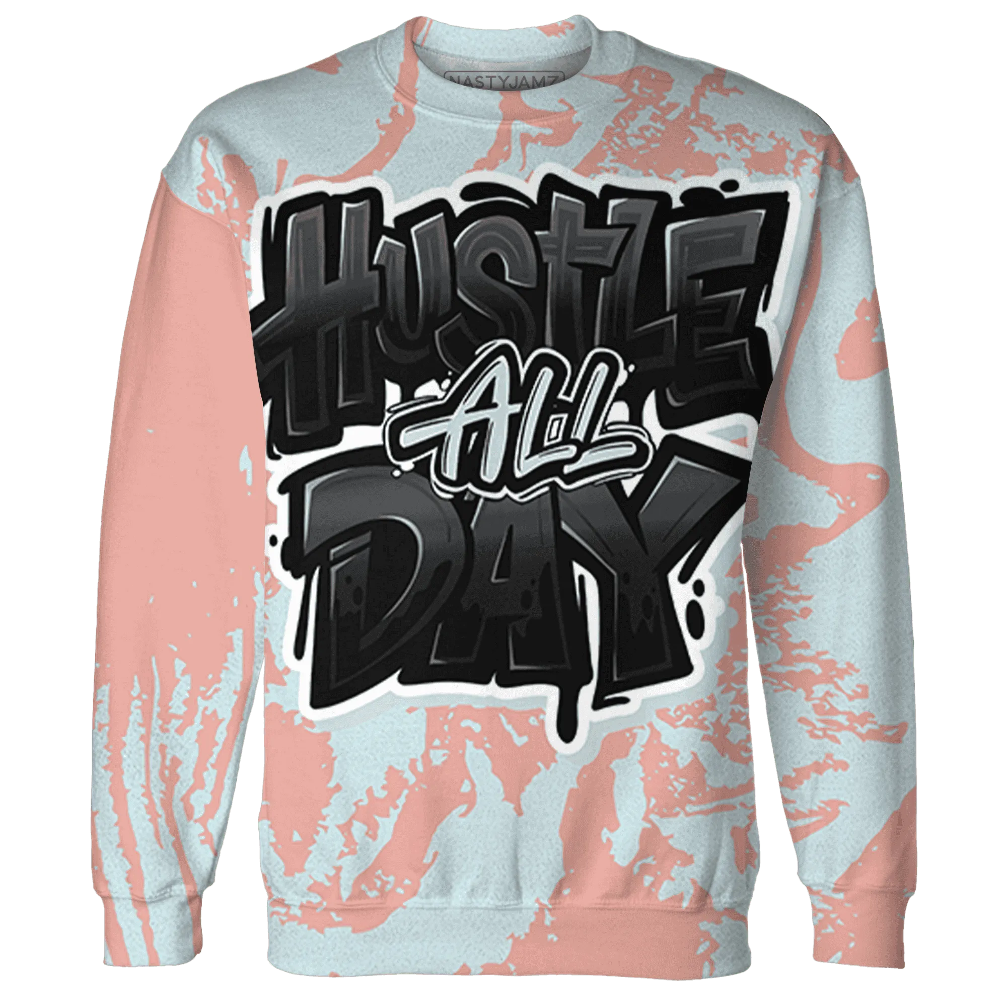 Dunk-Low-Glacier-Blue-Arctic-Orange-NastyJamz-Sweatshirt-Match-Hustle-All-Day-3D