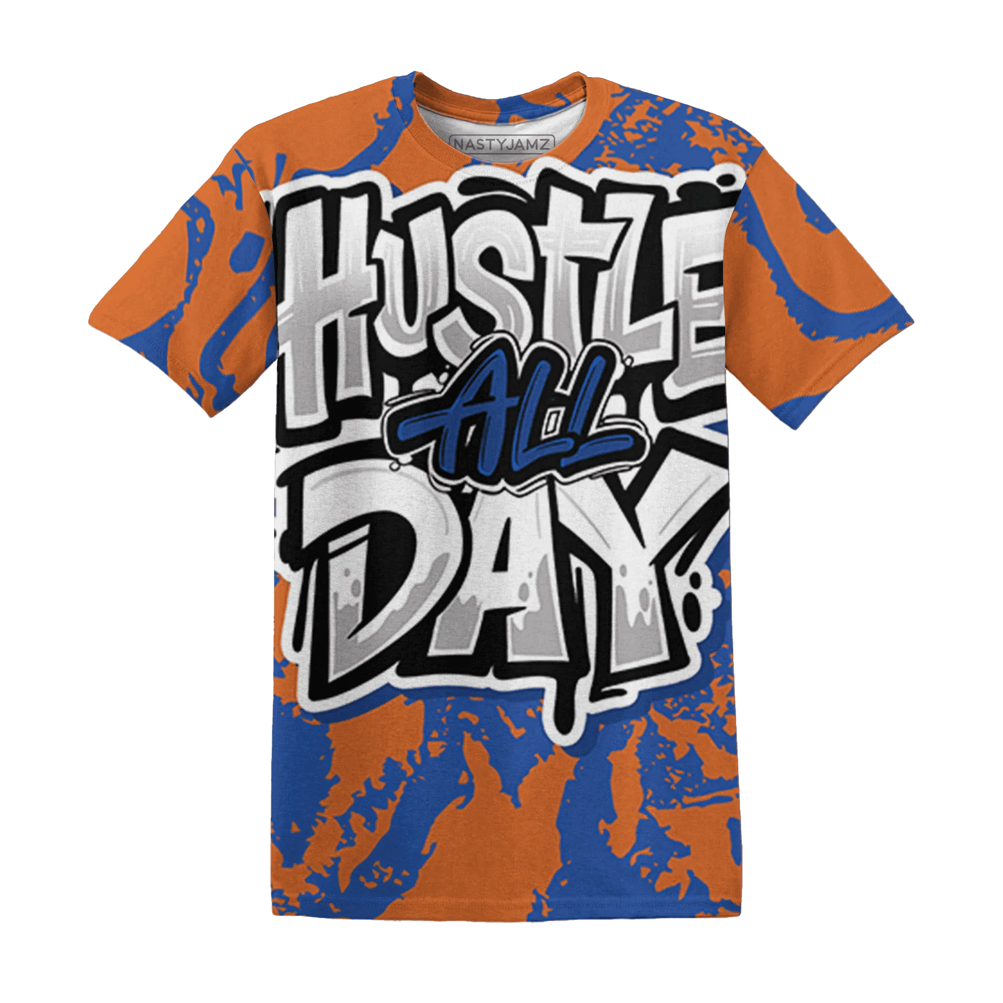 Dunk-Low-Knicks-T-Shirt-Match-Hustle-All-Day-3D
