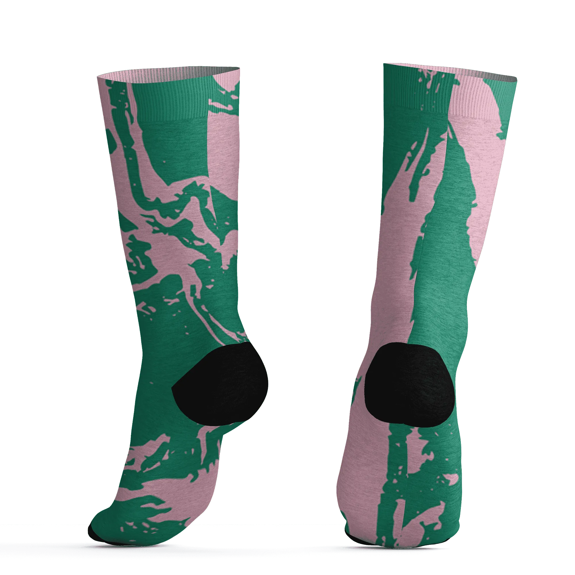 Dunk-Pink-Malachite-Medium-Soft-Low-Sail-Socks-Match-Hustle-All-Day-3D