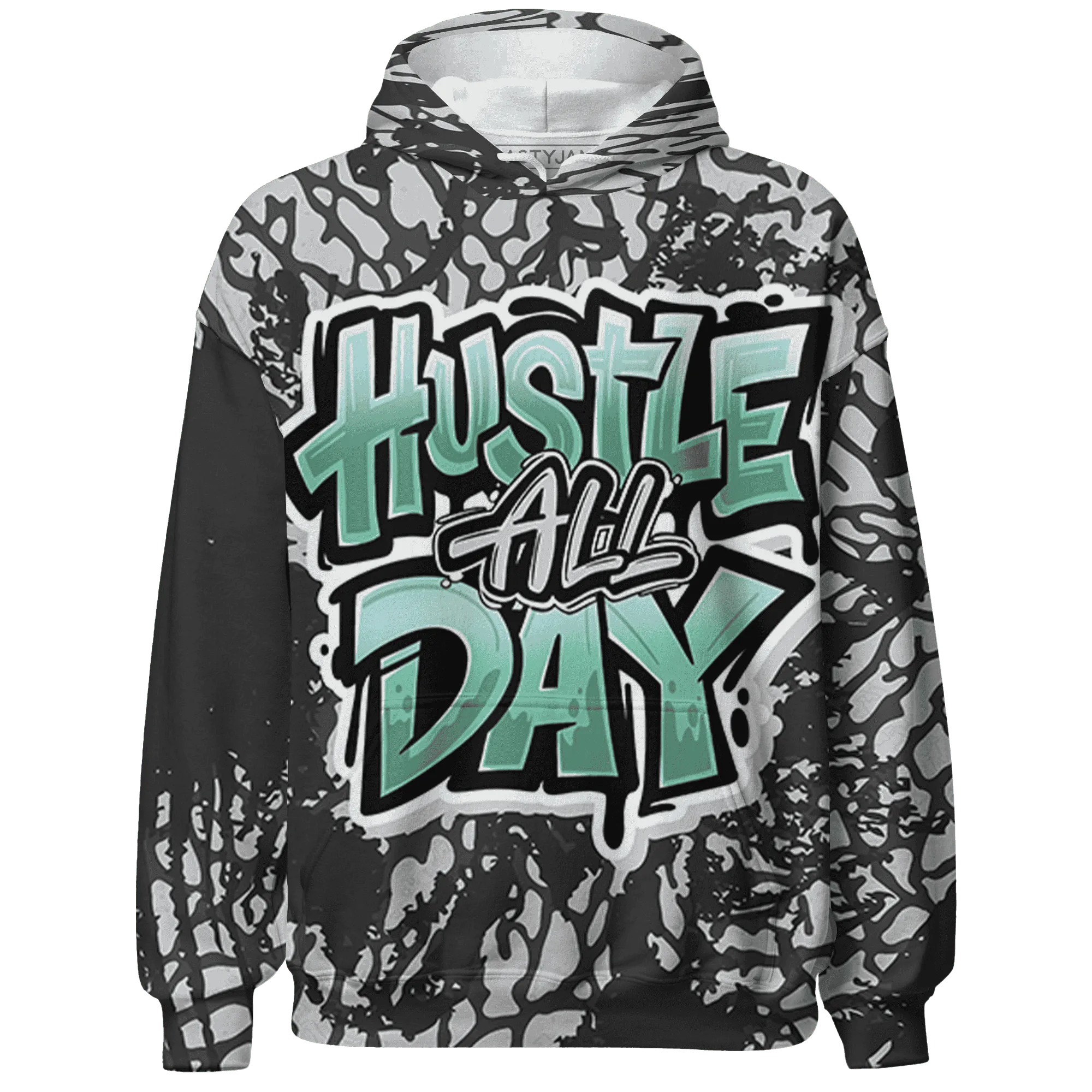 Green-Glow-3s-Hoodie-Match-Hustle-All-Day-3D