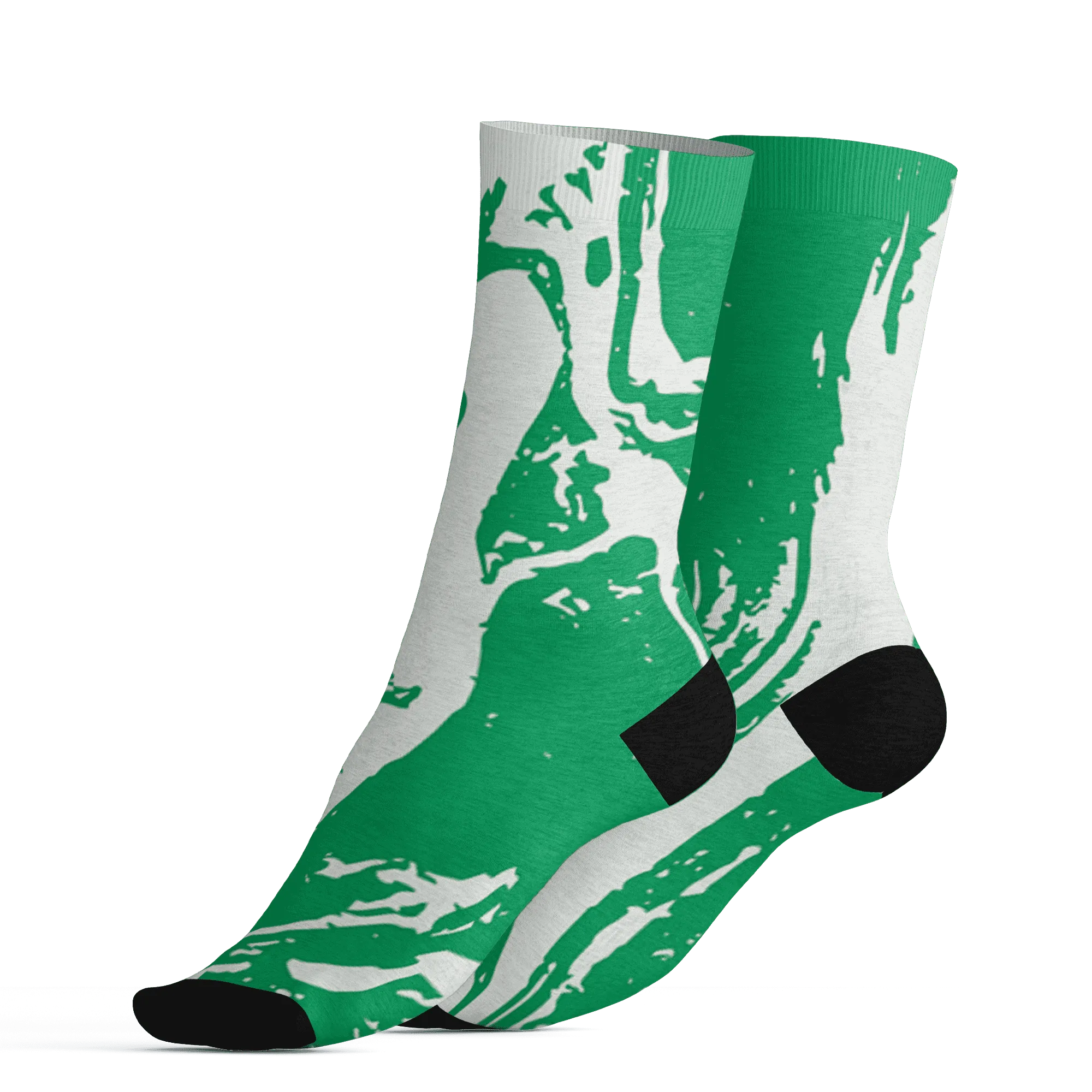 Lucky-Green-5s-Socks-Match-Hustle-All-Day-3D