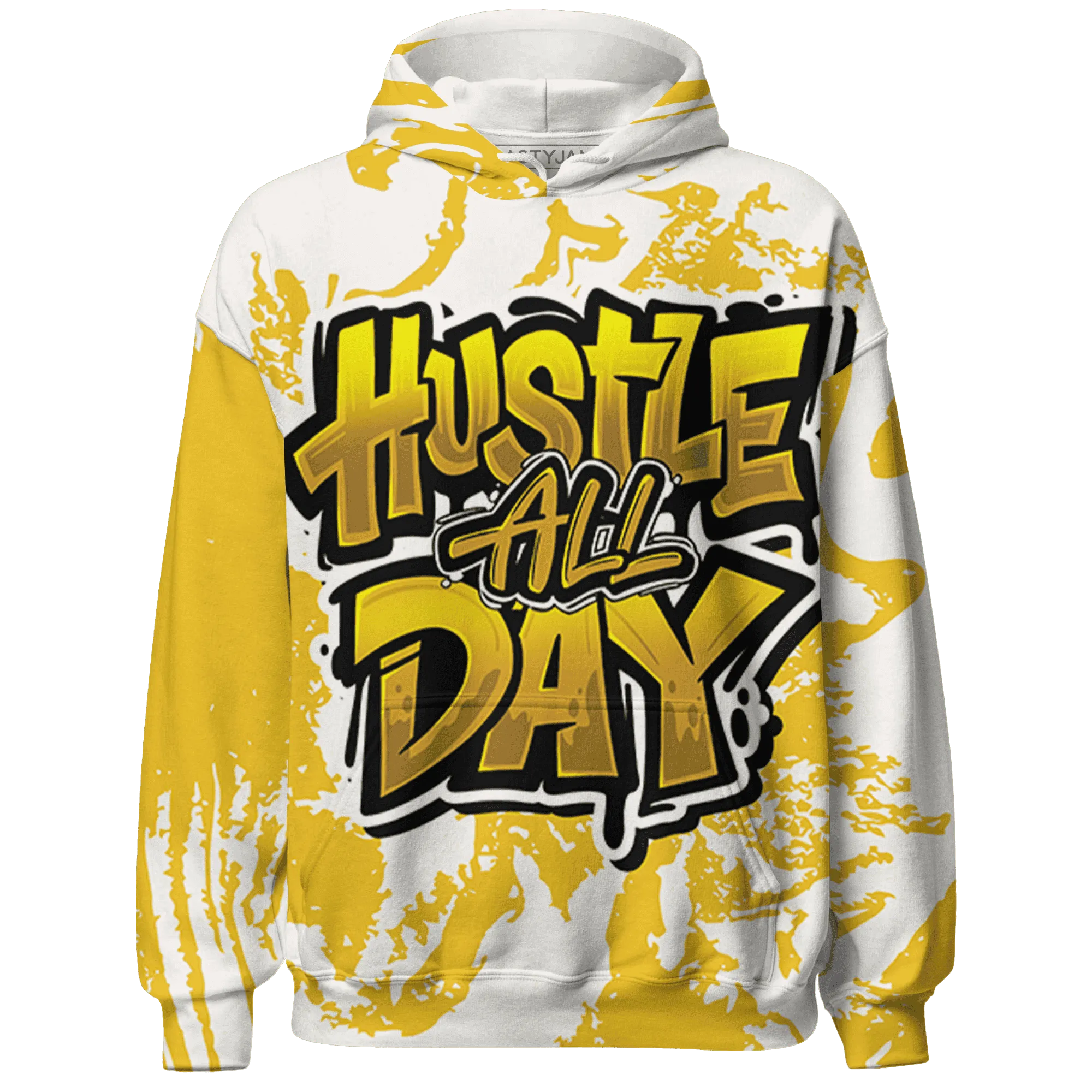 Yellow-Ochre-6s-Hoodie-Match-Hustle-All-Day-3D