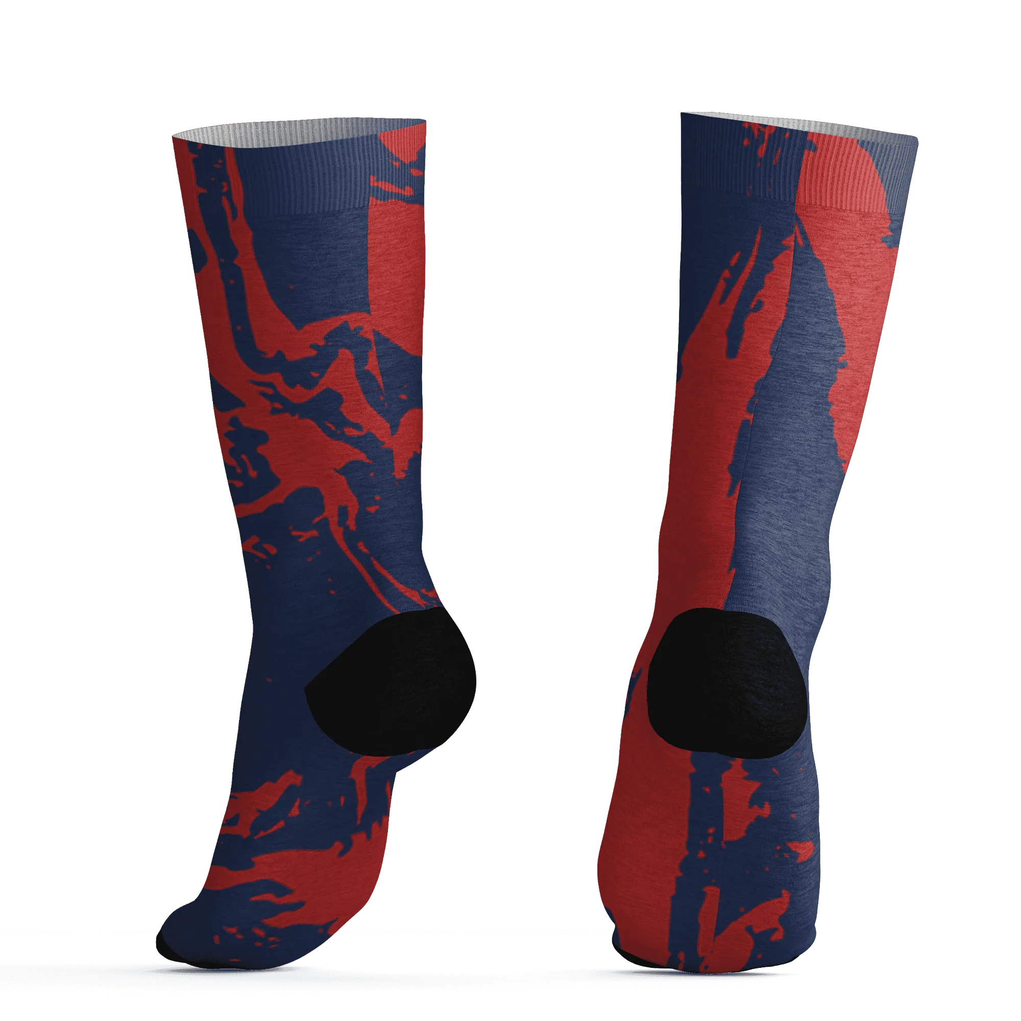 VaporMax-Air-Plus-Midnight-Navy-Gold-Black-Socks-Match-Hustle-All-Day-3D
