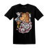 High White Team Red 1s T Shirt Match Hustle Casino BER - NastyJamz