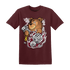 High White Team Red 1s T Shirt Match Hustle Casino BER - NastyJamz