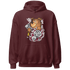High White Team Red 1s Hoodie Match Hustle Casino BER - NastyJamz