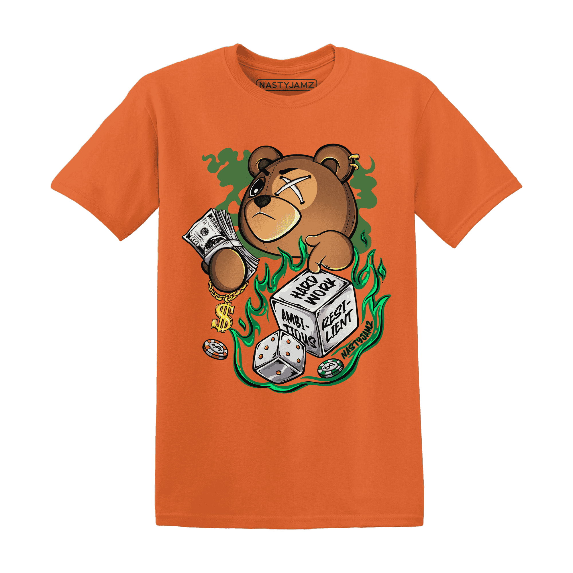 MAM Hurricanes 5s T Shirt Match Hustle Casino BER - NastyJamz