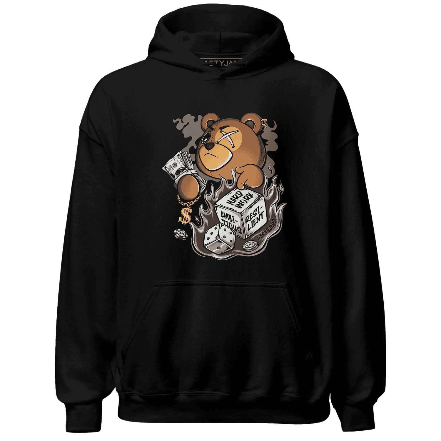 Dunk Low Baroque Brown Hoodie Match Hustle Casino BER - NastyJamz