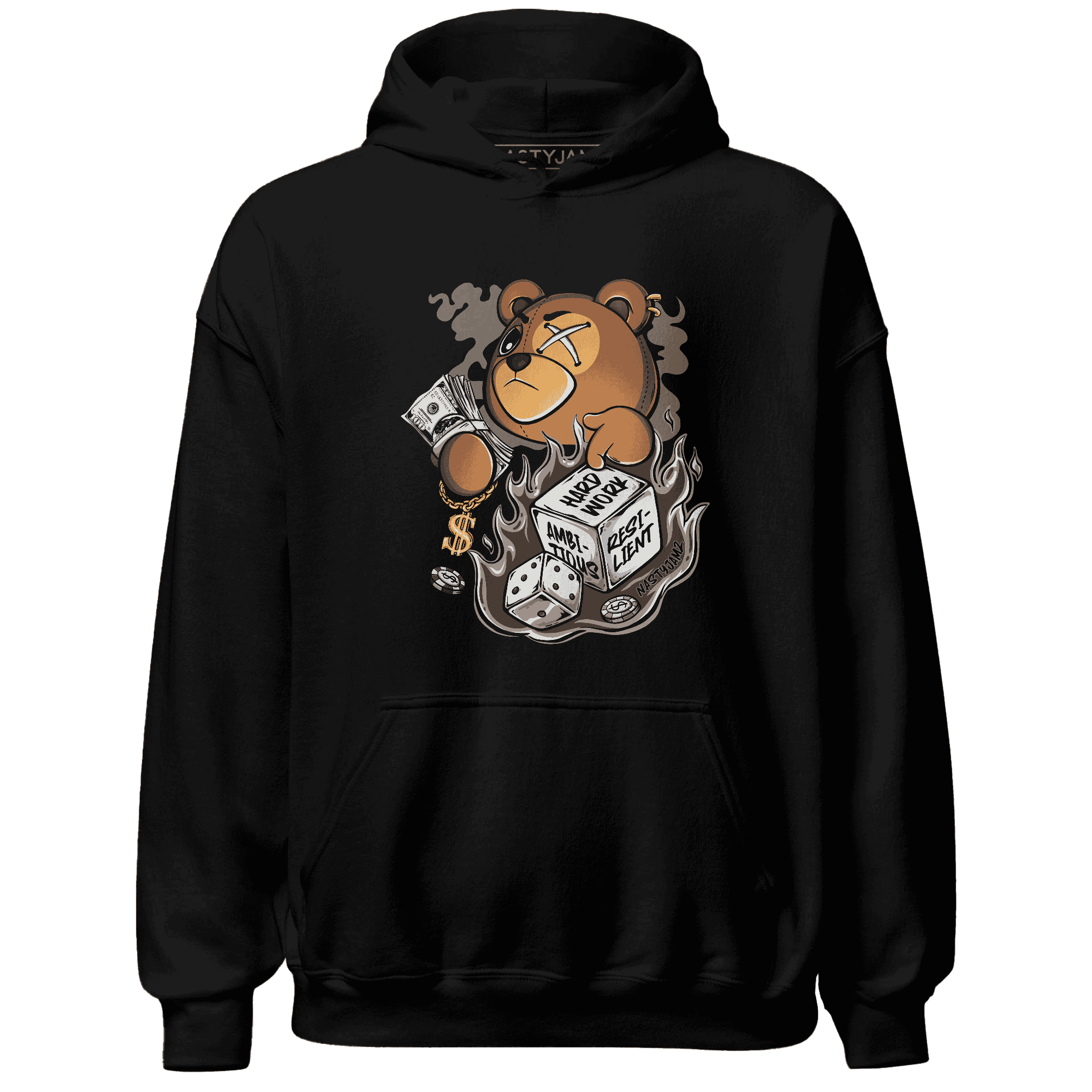 Dunk Low Baroque Brown Hoodie Match Hustle Casino BER - NastyJamz