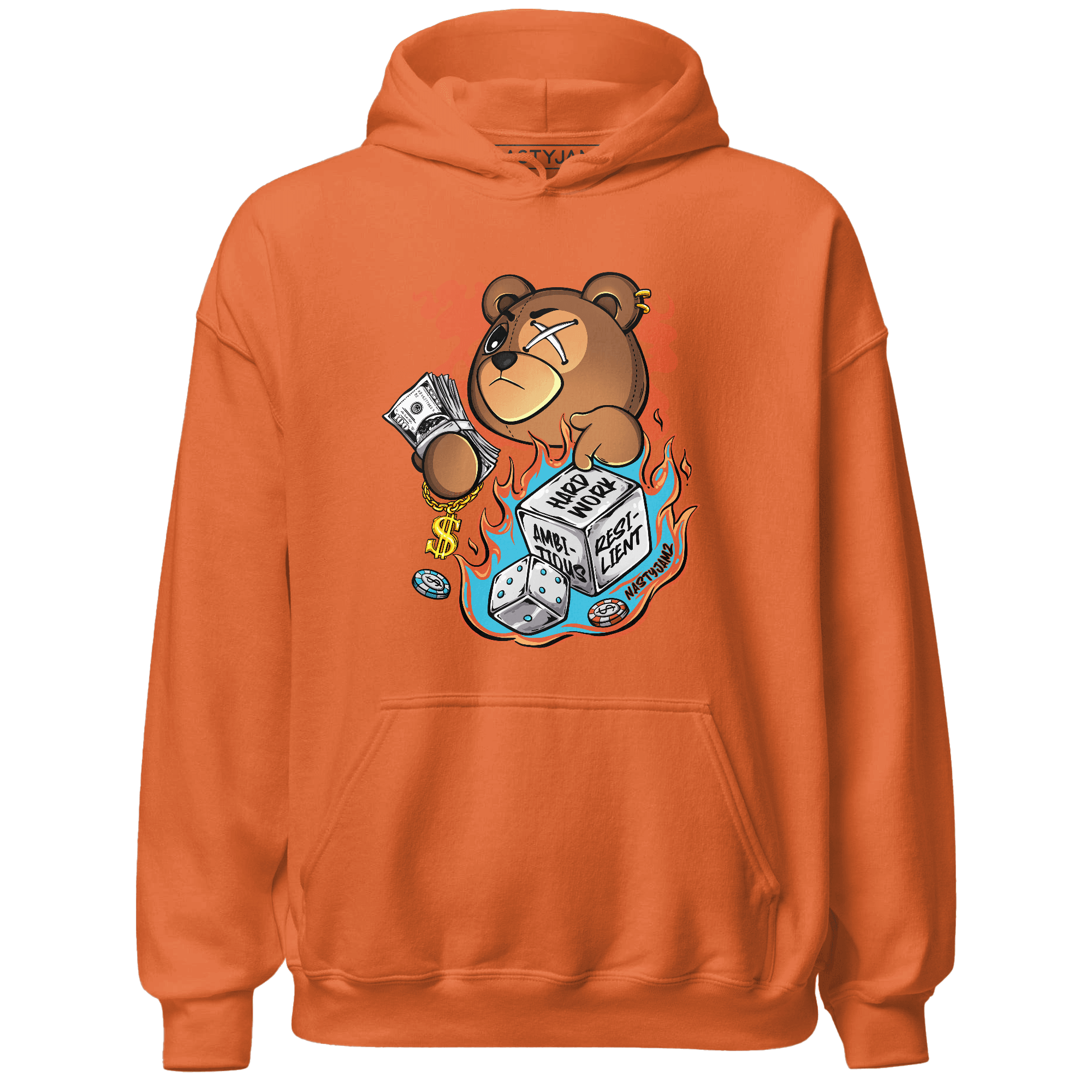 Dunk Low Dolphins Hoodie Match Hustle Casino BER - NastyJamz