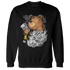 Retro High OG Black White 1s Sweatshirt Match Hustle Casino BER - NastyJamz