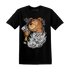 Retro High OG Black White 1s T Shirt Match Hustle Casino BER - NastyJamz