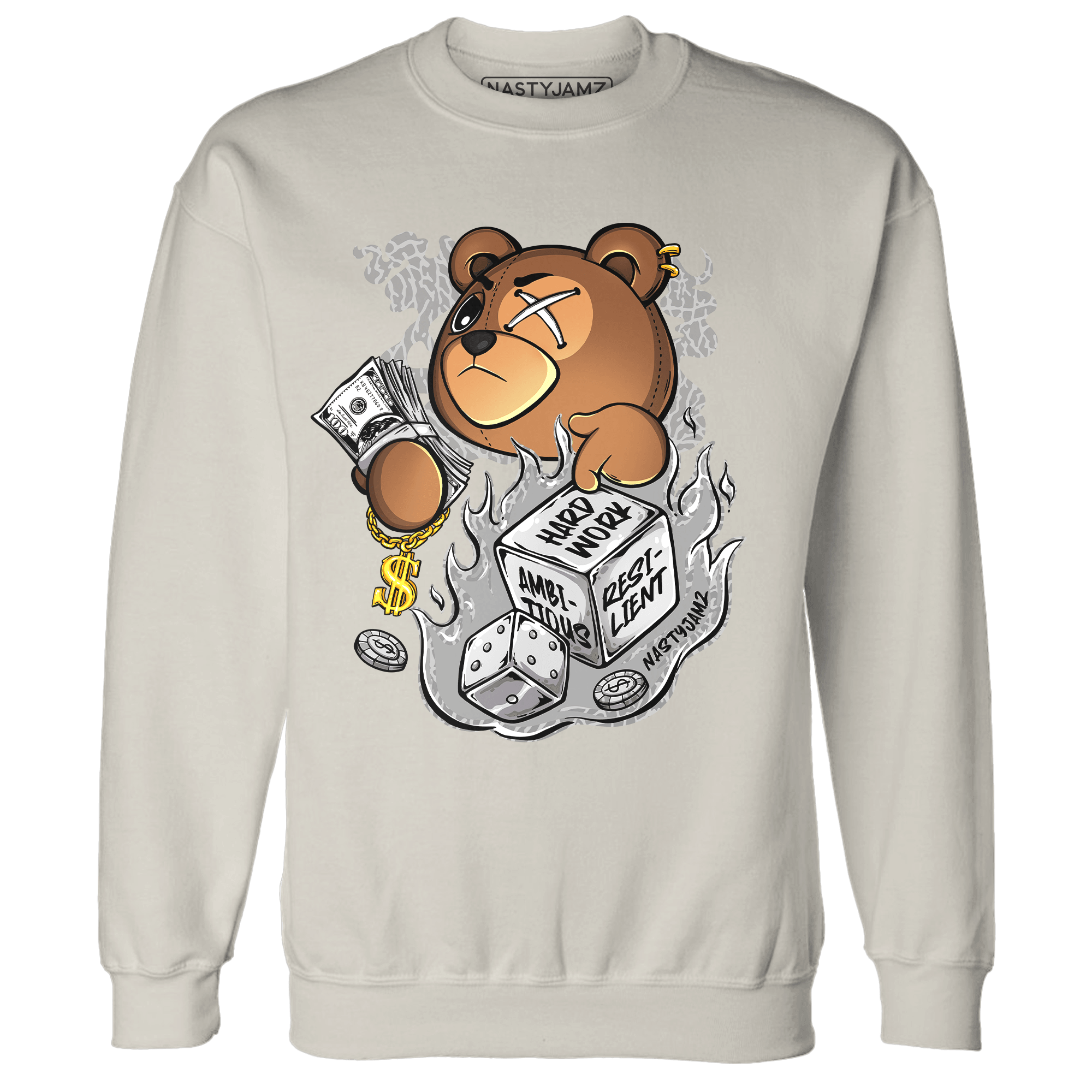 Craft Ivory 3s Sweatshirt Match Hustle Casino BER - NastyJamz