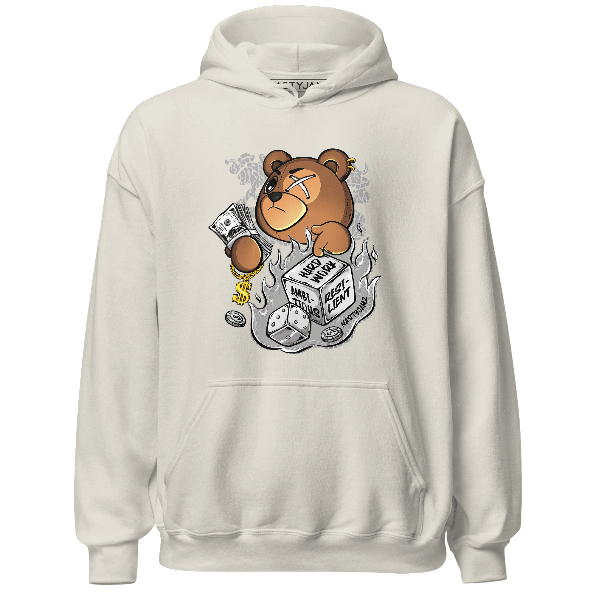 Craft Ivory 3s Hoodie Match Hustle Casino BER - NastyJamz