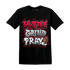 Retro Red Taxi 12s T Shirt Match Hustle Grind Pray - NastyJamz