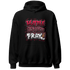 High White Team Red 1s Hoodie Match Hustle Grind Pray - NastyJamz