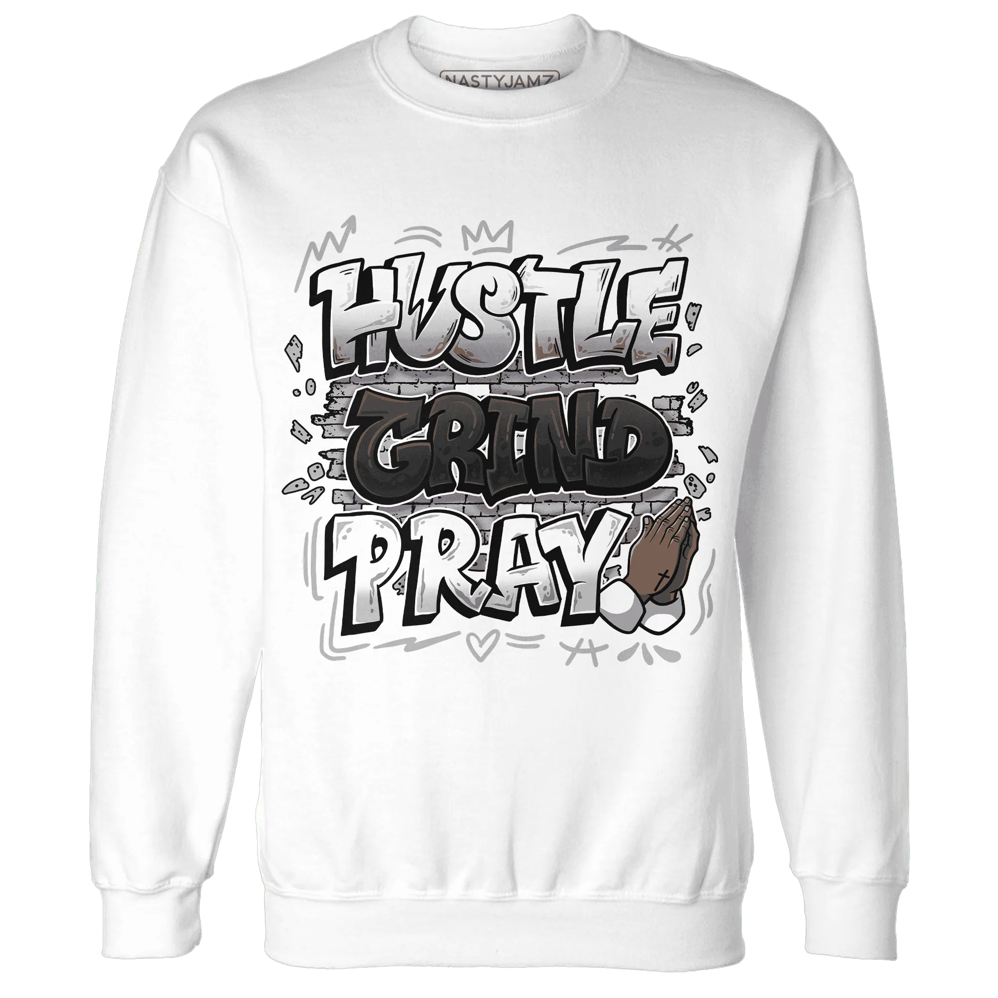 Wolf-Grey-1s-Sweatshirt-Match-Hustle-Grind-Pray