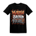 Georgia Peach 3s T Shirt Match Hustle Grind Pray - NastyJamz