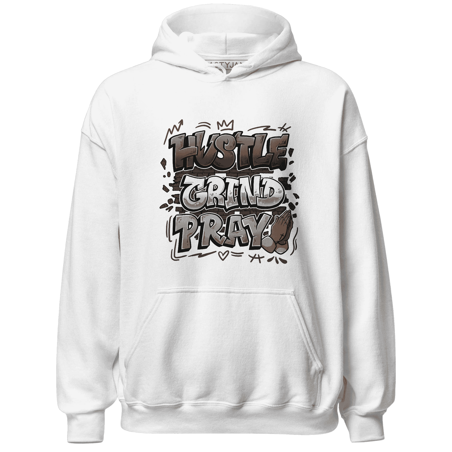Dunk Low Baroque Brown Hoodie Match Hustle Grind Pray - NastyJamz