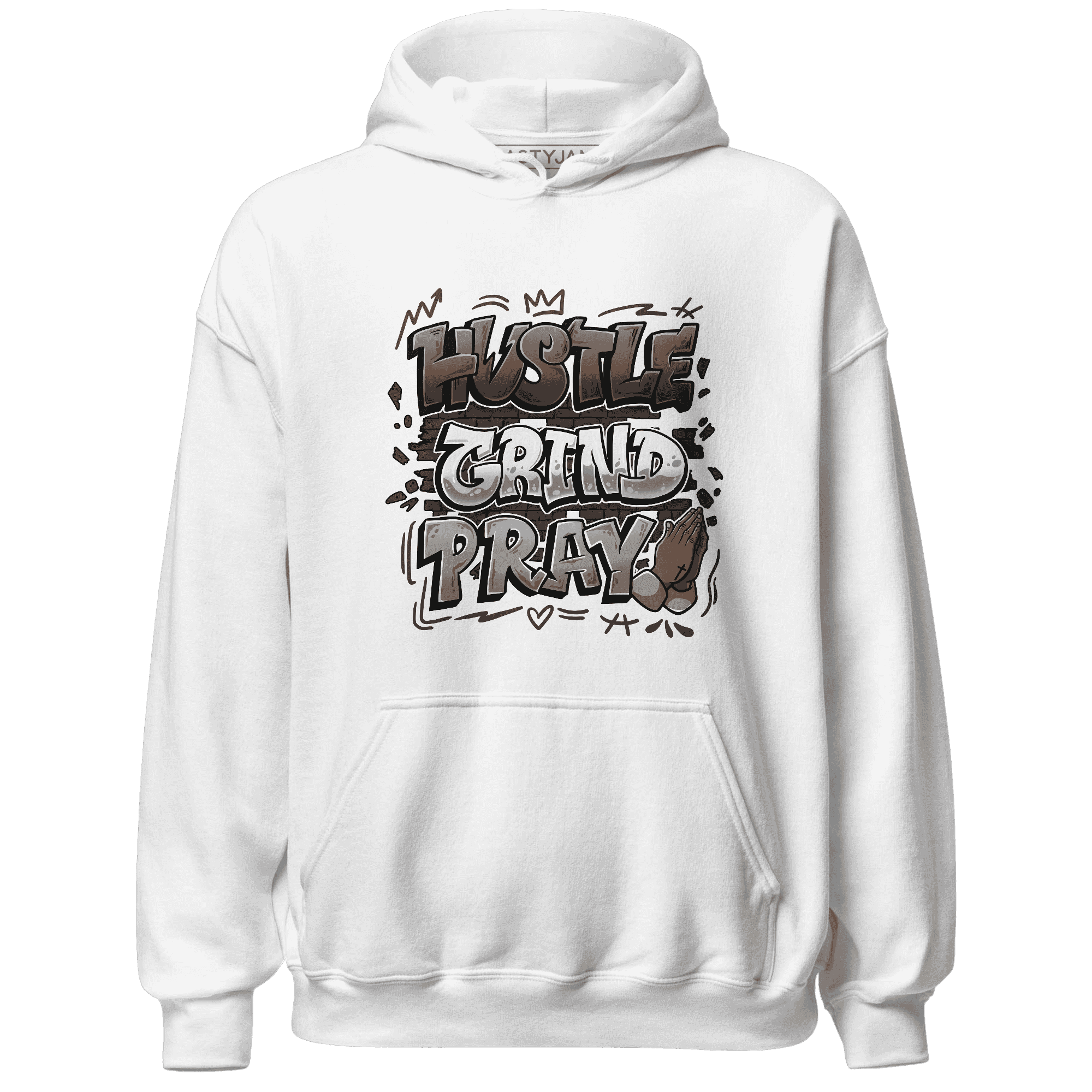 Dunk Low Baroque Brown Hoodie Match Hustle Grind Pray - NastyJamz