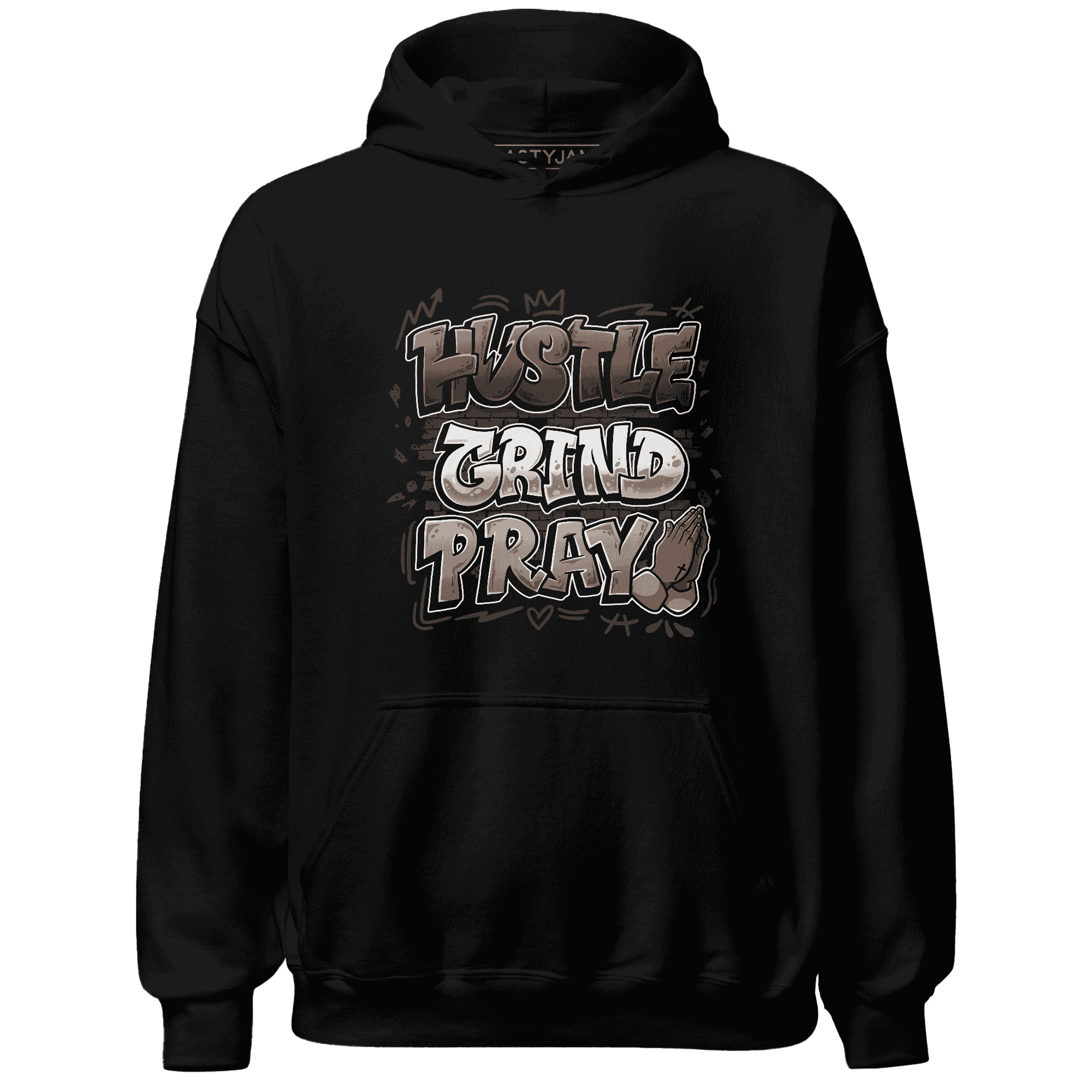 Dunk Low Baroque Brown Hoodie Match Hustle Grind Pray - NastyJamz