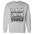 Retro High OG Black White 1s Sweatshirt Match Hustle Grind Pray - NastyJamz
