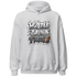 Retro High OG Black White 1s Hoodie Match Hustle Grind Pray - NastyJamz