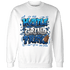 Royal Reimagined 1s Sweatshirt Match Hustle Grind Pray - NastyJamz