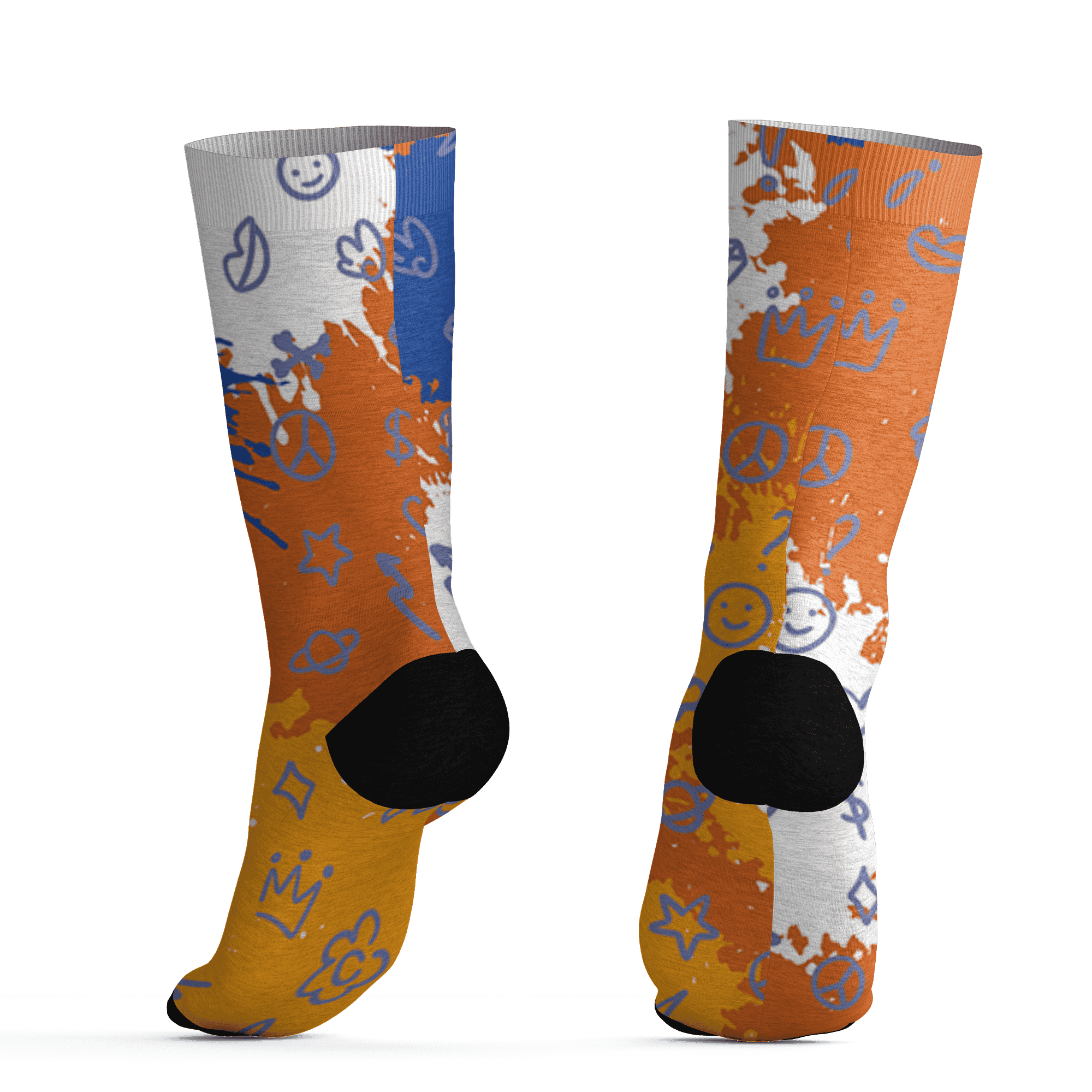 Dunk Low Knicks Socks Match Hustle Grind Pray 3D All-Over Print - NastyJamz