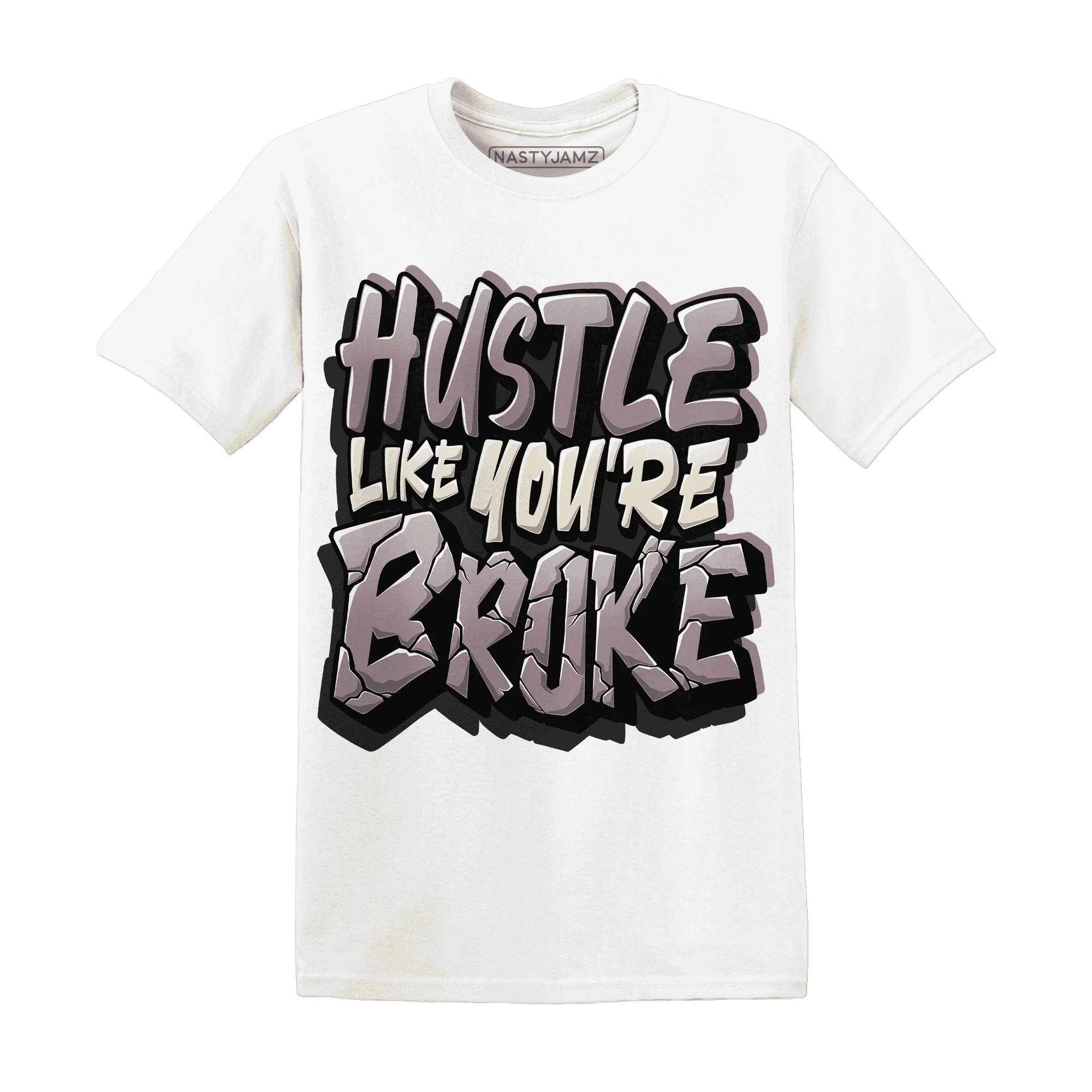 NastyJamz-Black-Violet-Ore-3s-T-Shirt-Match-Hustle-Like-Broke