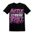 GS Hyper Violet 4s T Shirt Hustle Like Broke - NastyJamz