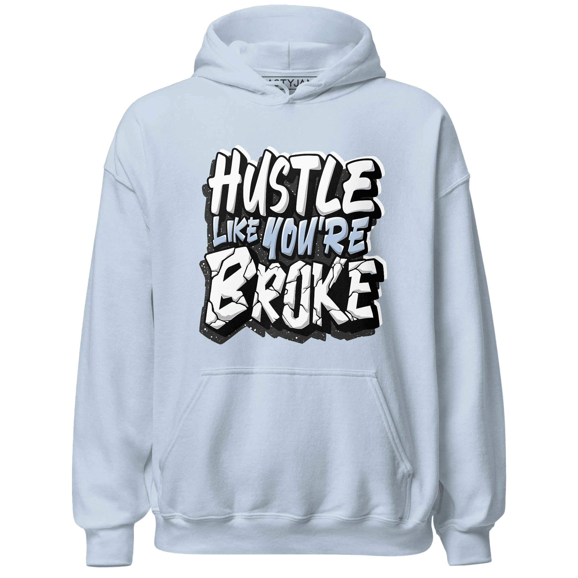 Reverse Oreo 6s Hoodie Match Hustle Like Broke - NastyJamz