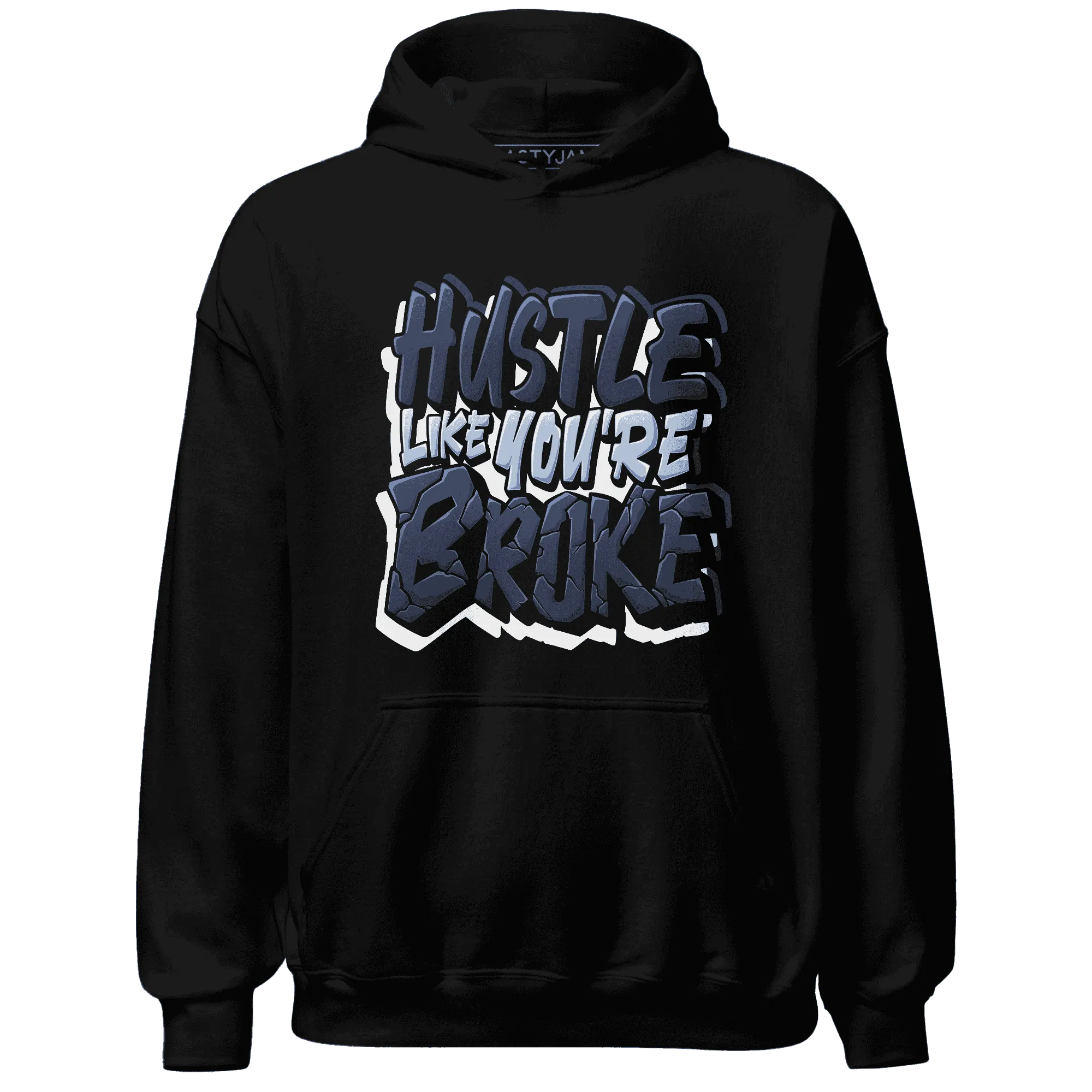 White-Navy-6s-Hoodie-Match-Hustle-Like-Broke