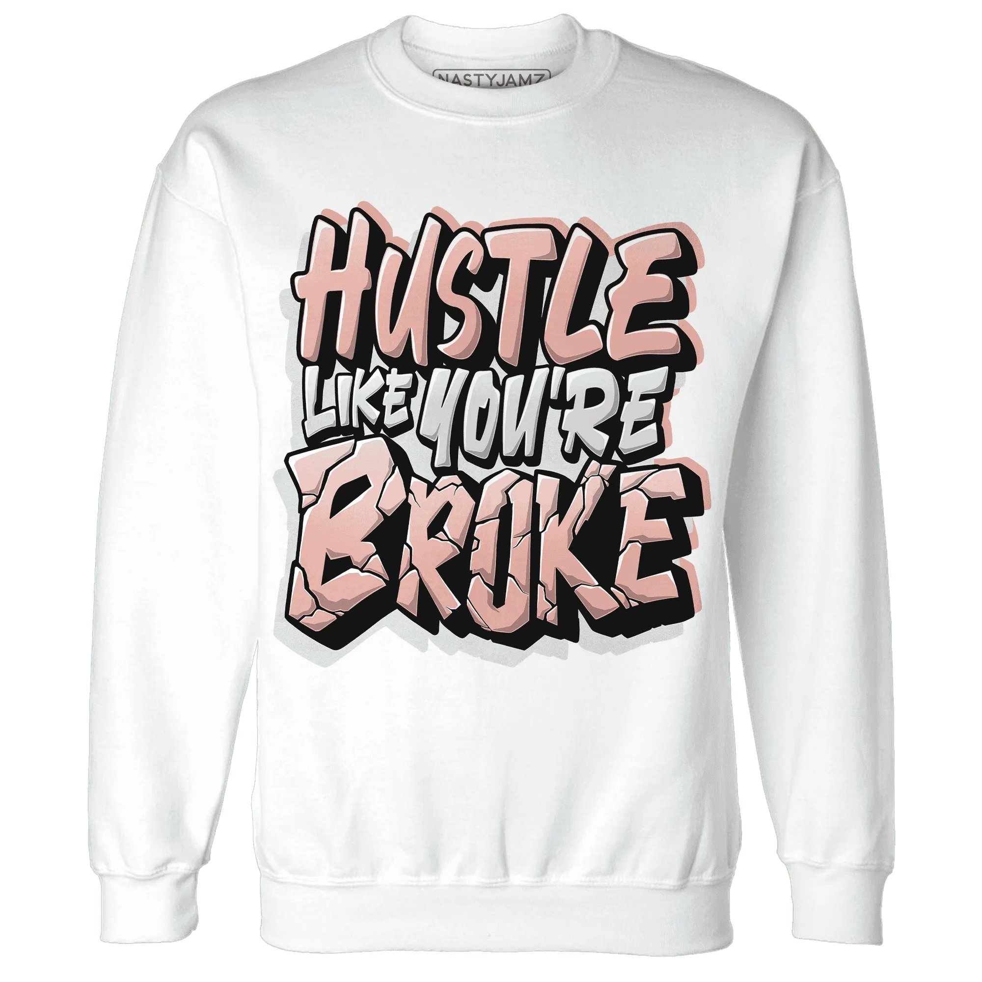 Dunk-Low-Glacier-Blue-Arctic-Orange-NastyJamz-Sweatshirt-Match-Hustle-Like-Broke