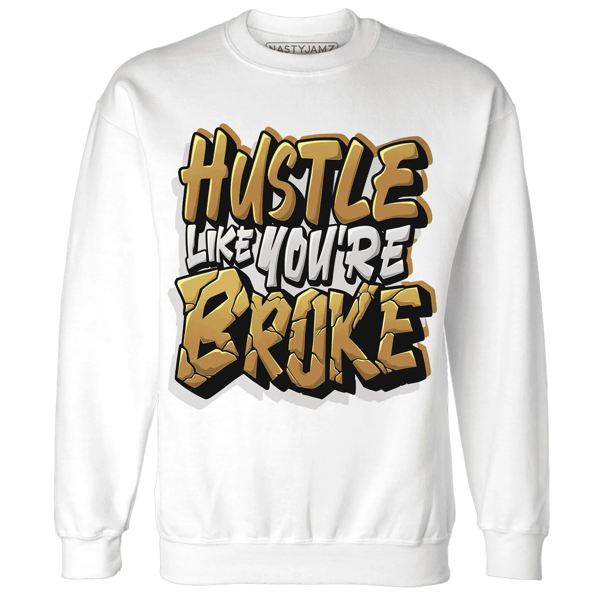 Dunk-Low-Retro-Wheat-Orange-NastyJamz-Sweatshirt-Match-Hustle-Like-Broke