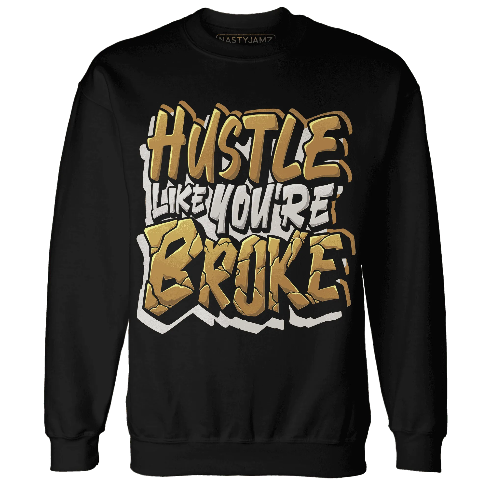Dunk-Low-Retro-Wheat-Orange-NastyJamz-Sweatshirt-Match-Hustle-Like-Broke