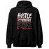 Jumman Jack University Red Hoodie Match Hustle Like Broke - NastyJamz