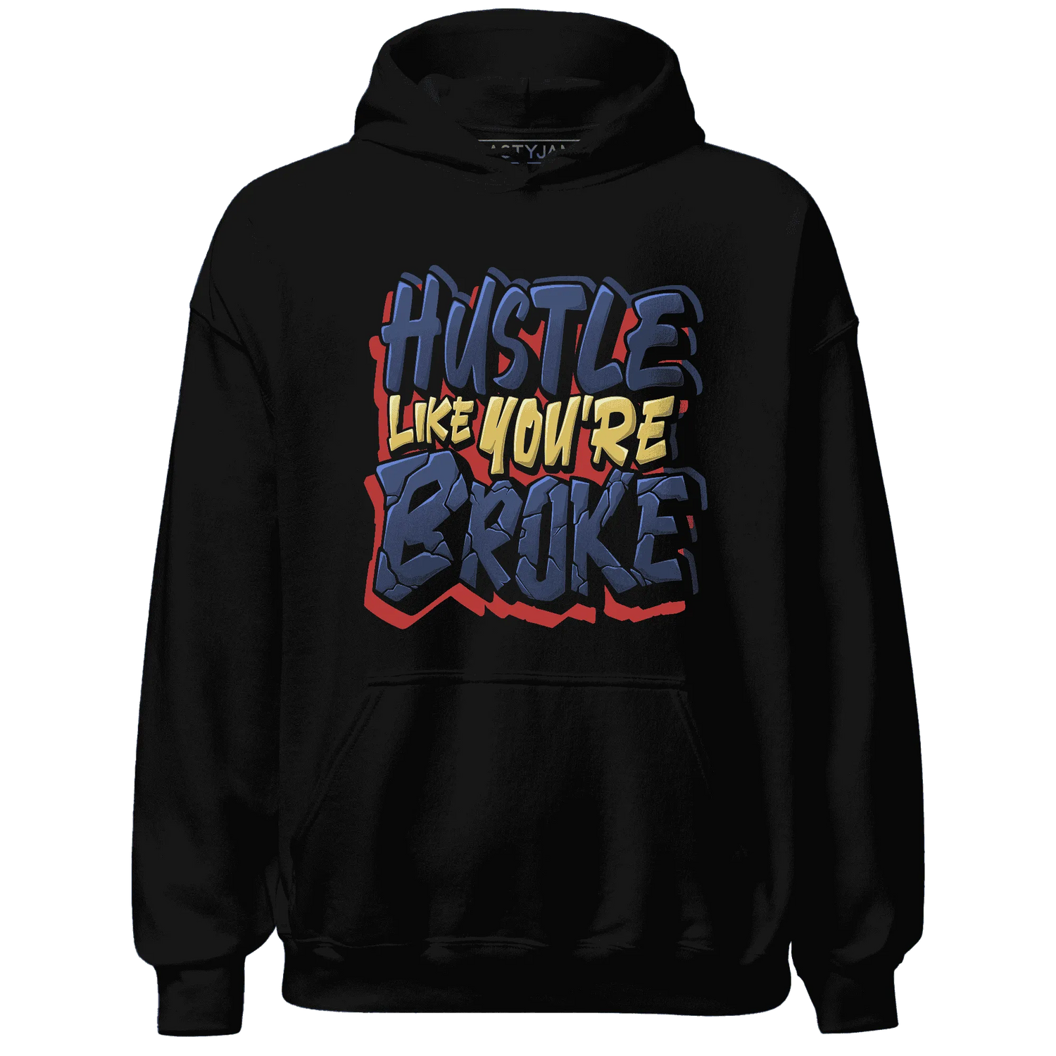 VaporMax-Air-Plus-Midnight-Navy-Gold-Black-NastyJamz-Hoodie-Match-Hustle-Like-Broke