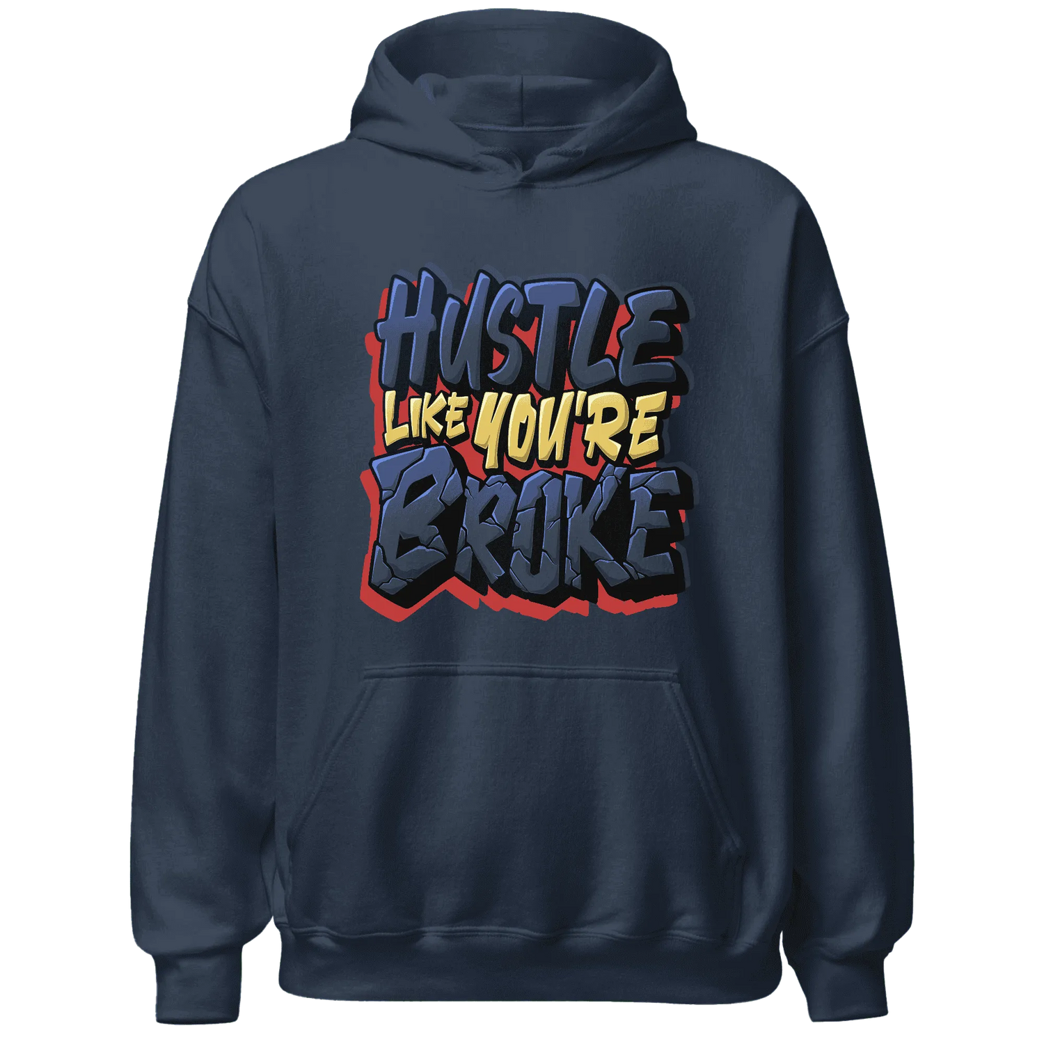 VaporMax-Air-Plus-Midnight-Navy-Gold-Black-NastyJamz-Hoodie-Match-Hustle-Like-Broke